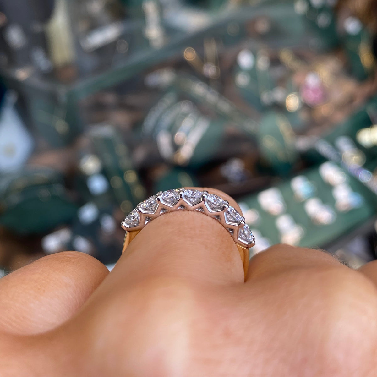18ct Gold Diamond Eternity Ring | 1.02ct