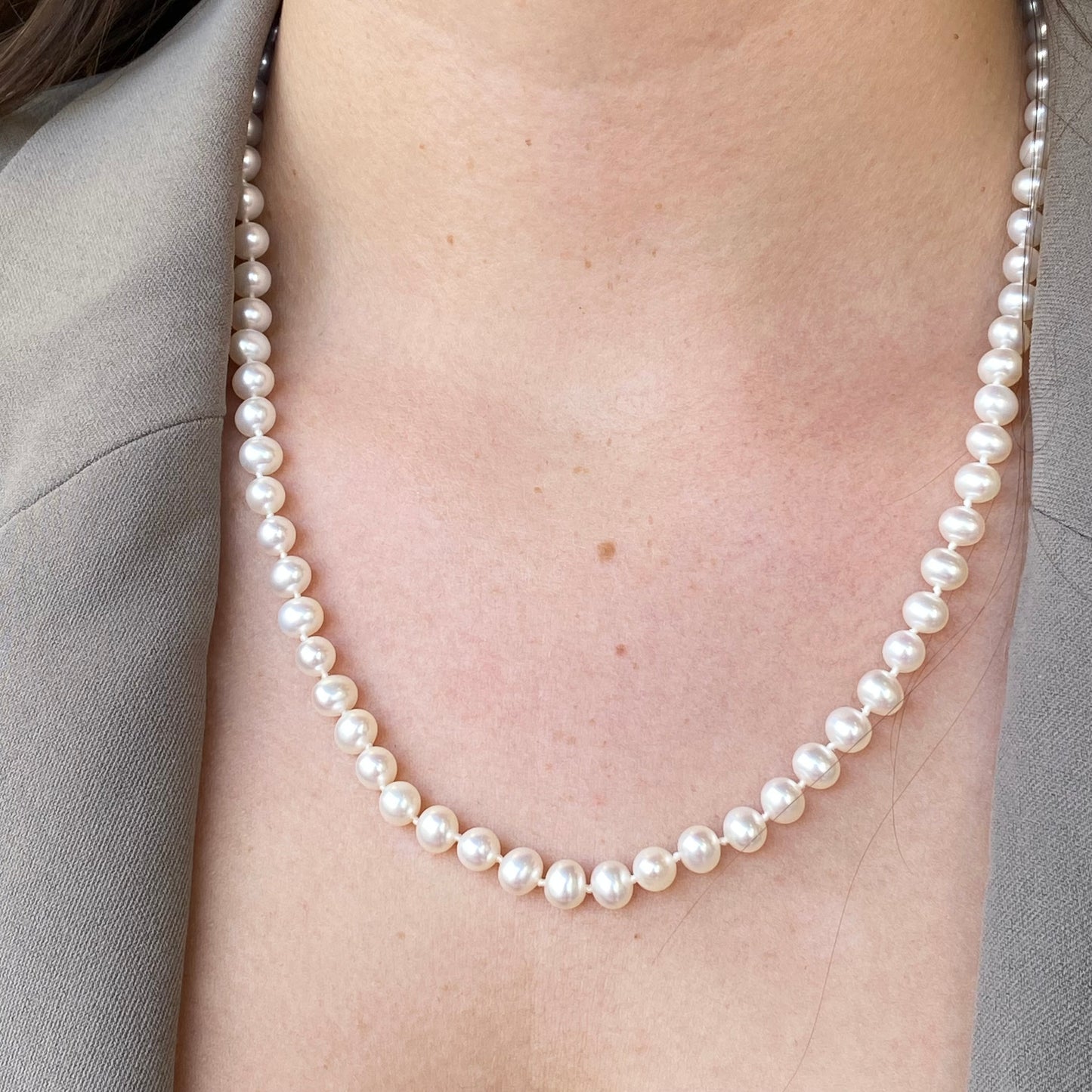 Cultured Freshwater Pearl Necklace