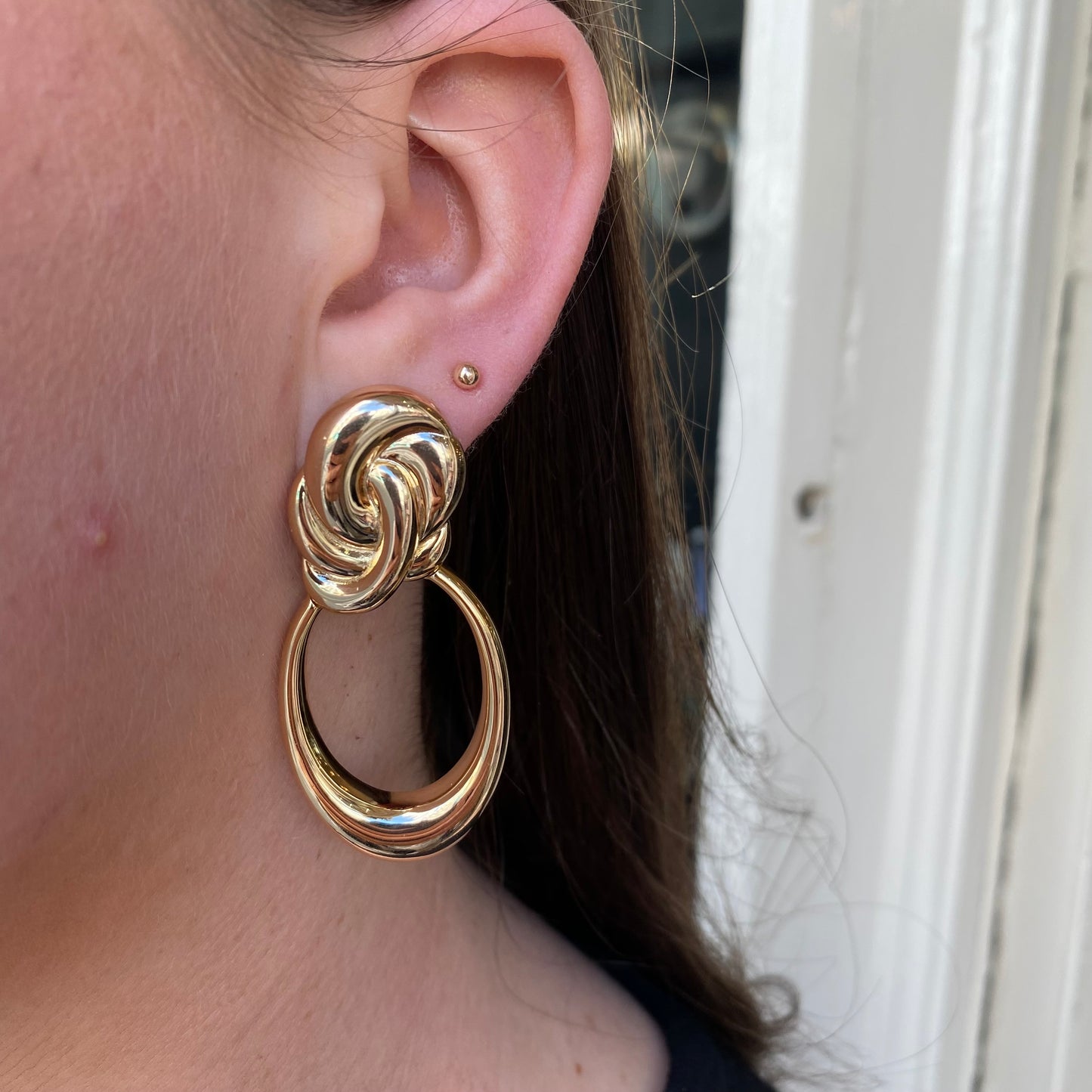 Sunshine Open Oval Drop Earrings - John Ross Jewellers