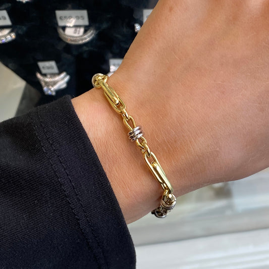 Sunshine Two Tone Bracelet | 20cm
