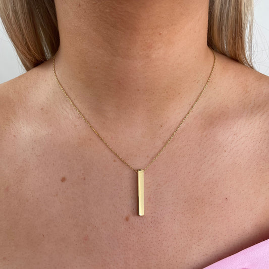 Sunshine Drop Bar Necklace - John Ross Jewellers