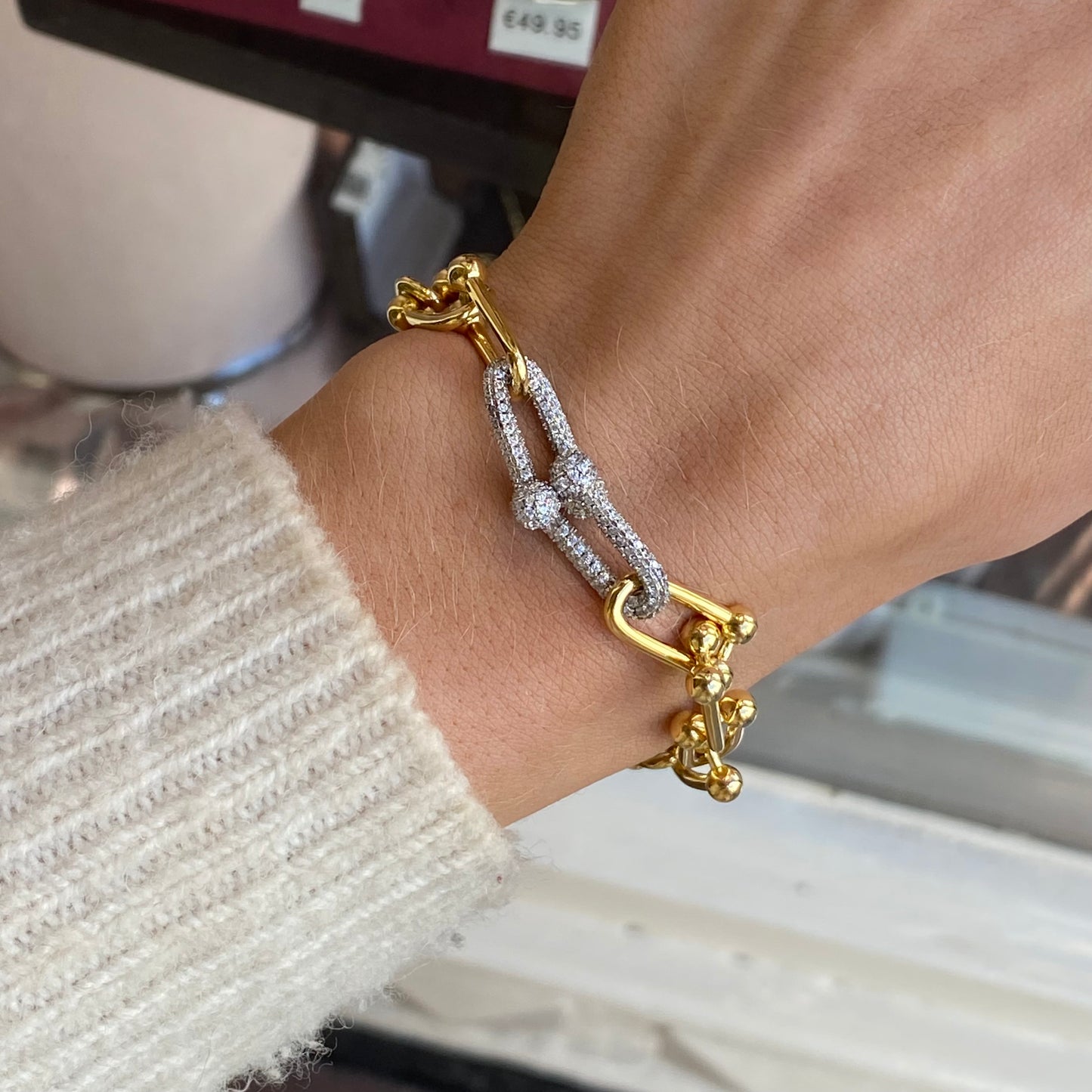 Sunshine Luxe Links CZ Bracelet - John Ross Jewellers