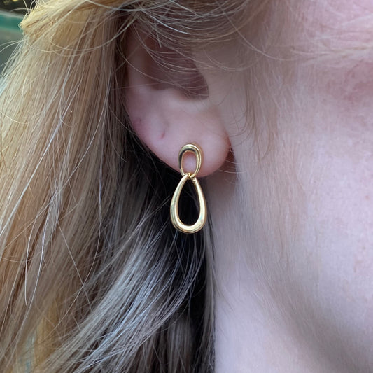 Sunshine Linked Drop Earrings