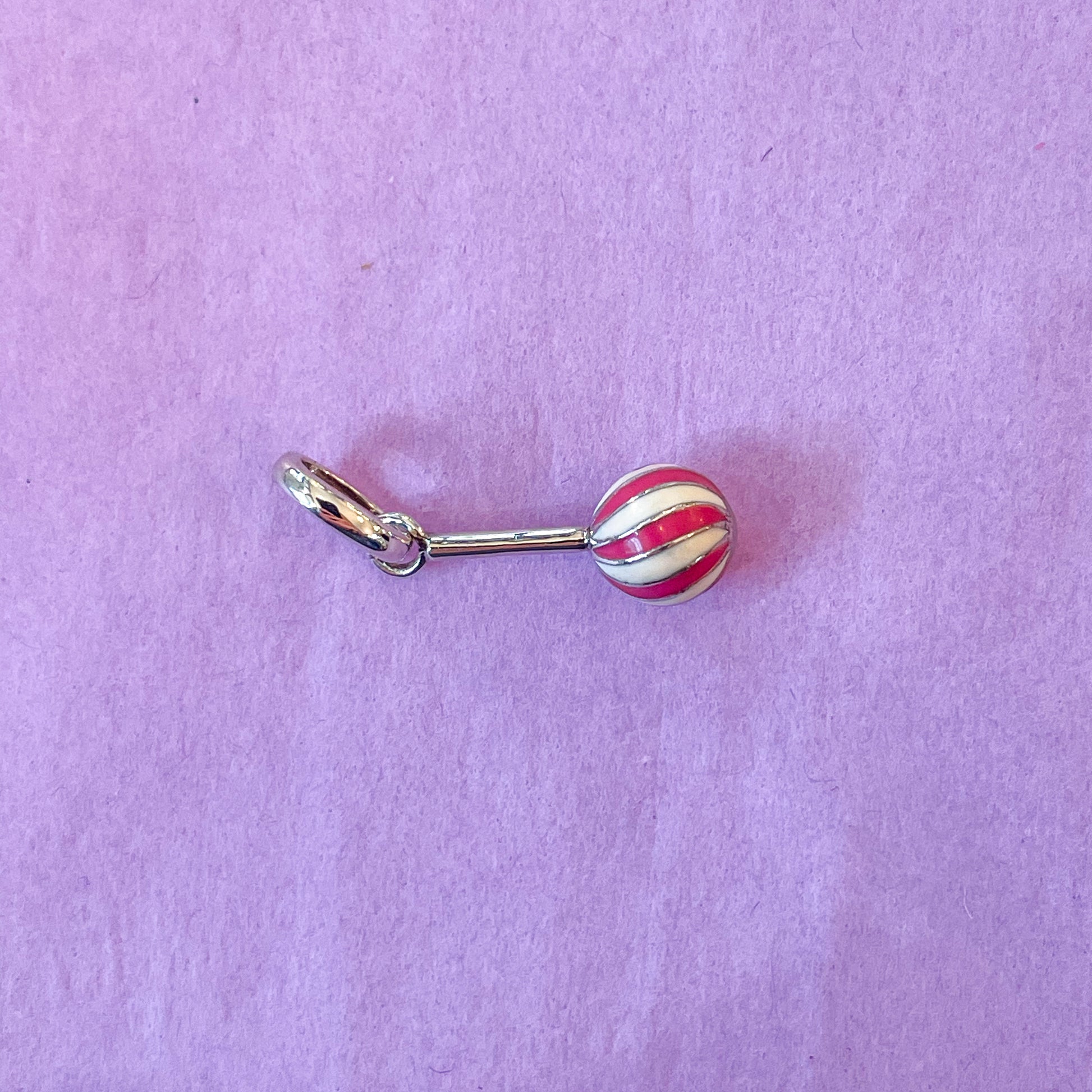 Silver Lollipop Charm - John Ross Jewellers