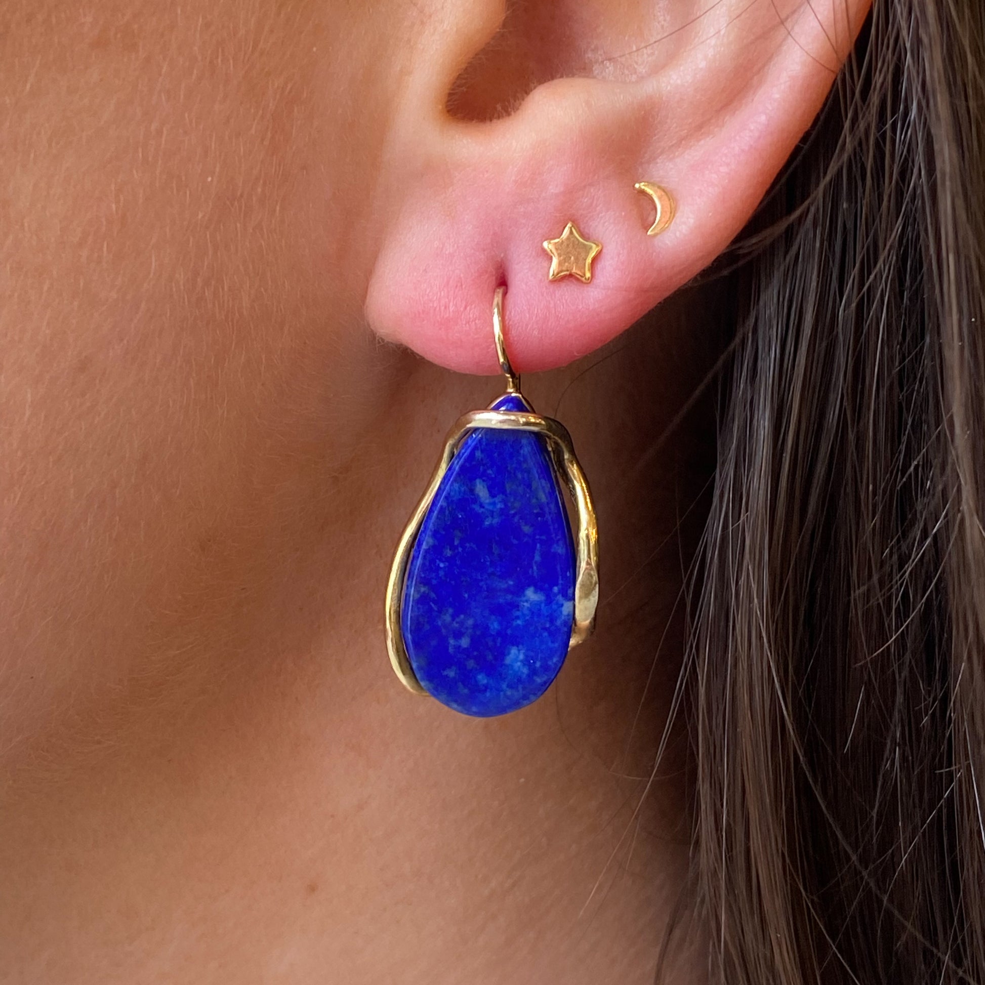 Lapis Lazuli Drop Earrings - John Ross Jewellers