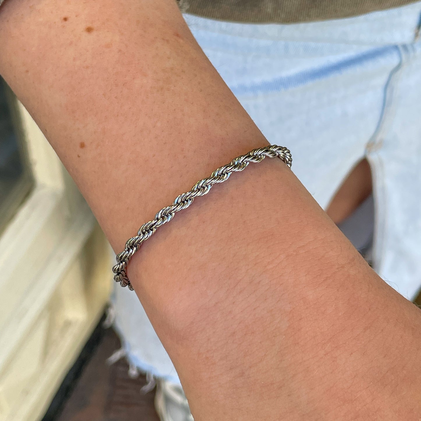 REBECCA MyWorld Rope Bracelet | Silver - John Ross Jewellers