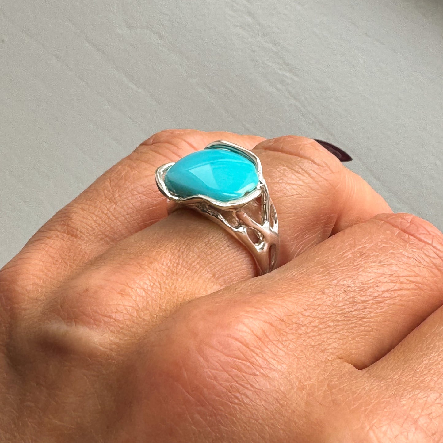 Turquoise Ring | 16x13mm