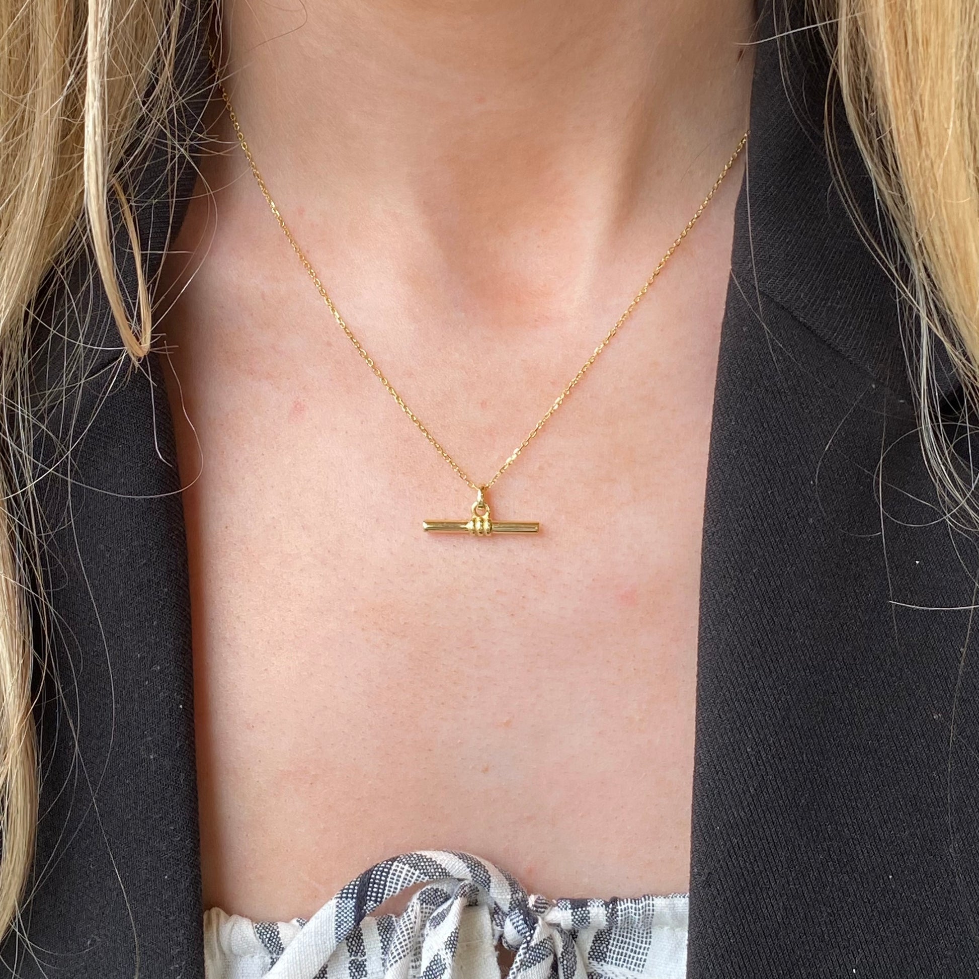 Sunshine T-Bar Necklace | 40+5cm - John Ross Jewellers