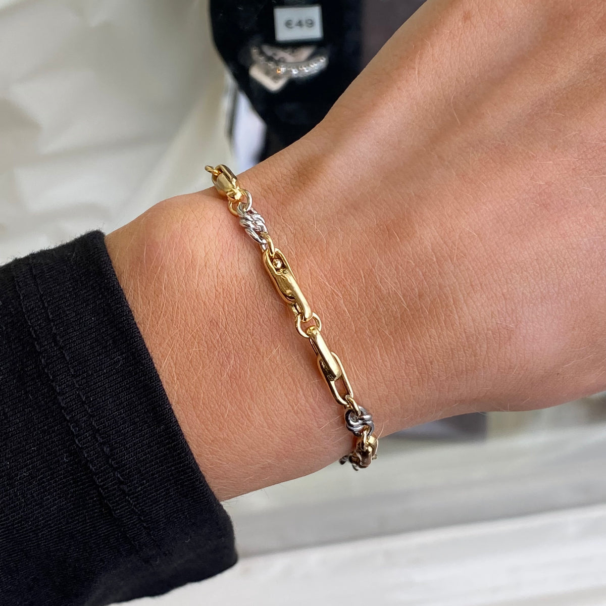 Sunshine Two Tone Bracelet | 20cm