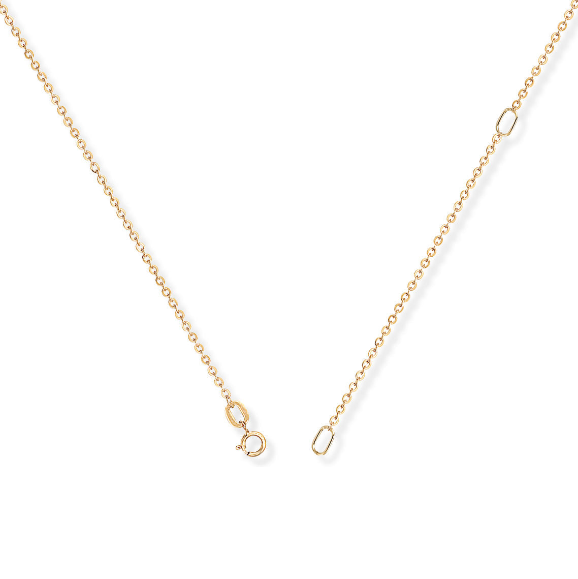 9ct Gold Oval Locket Necklace | Medium