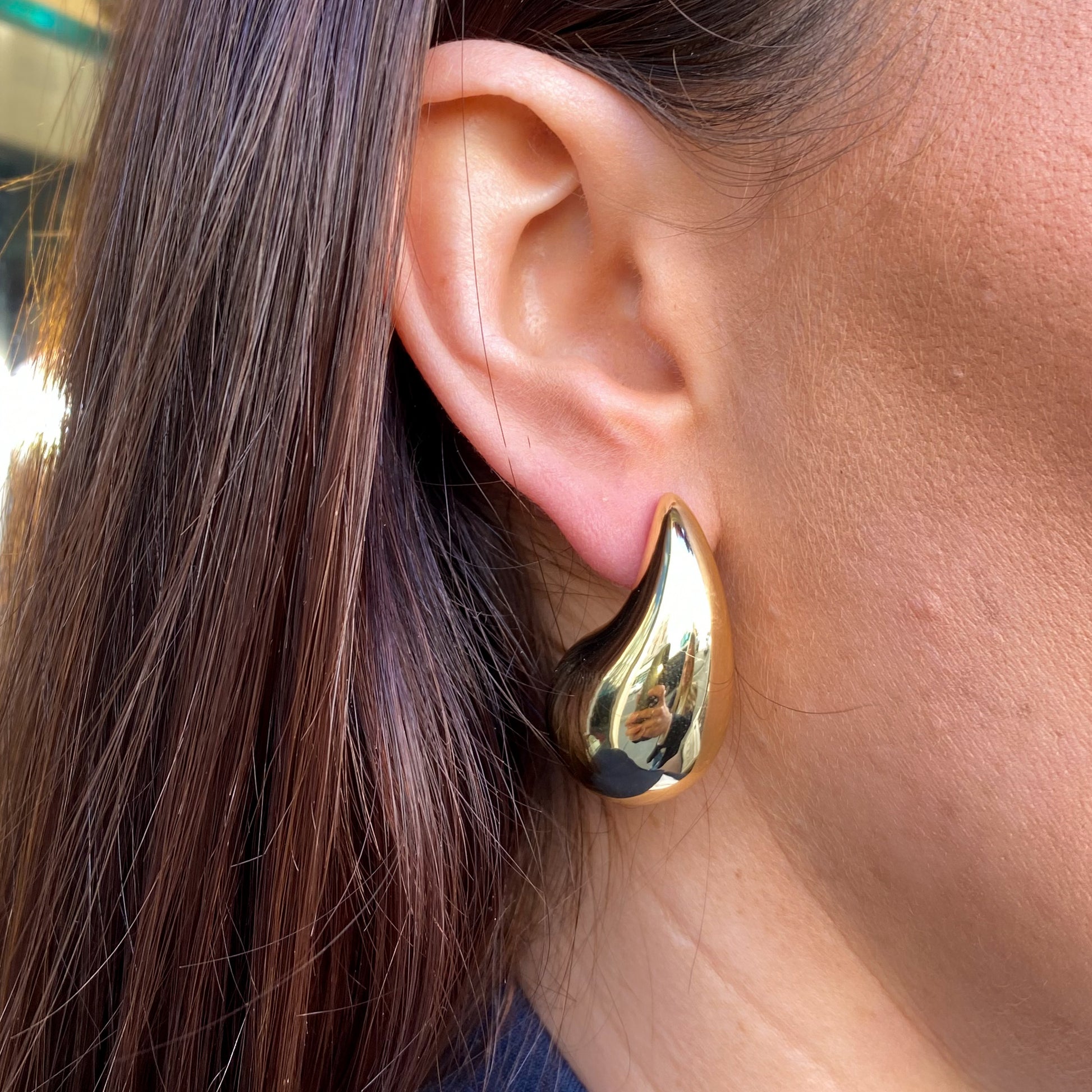 Sunshine Maximum Chunk Hoop Earrings - John Ross Jewellers