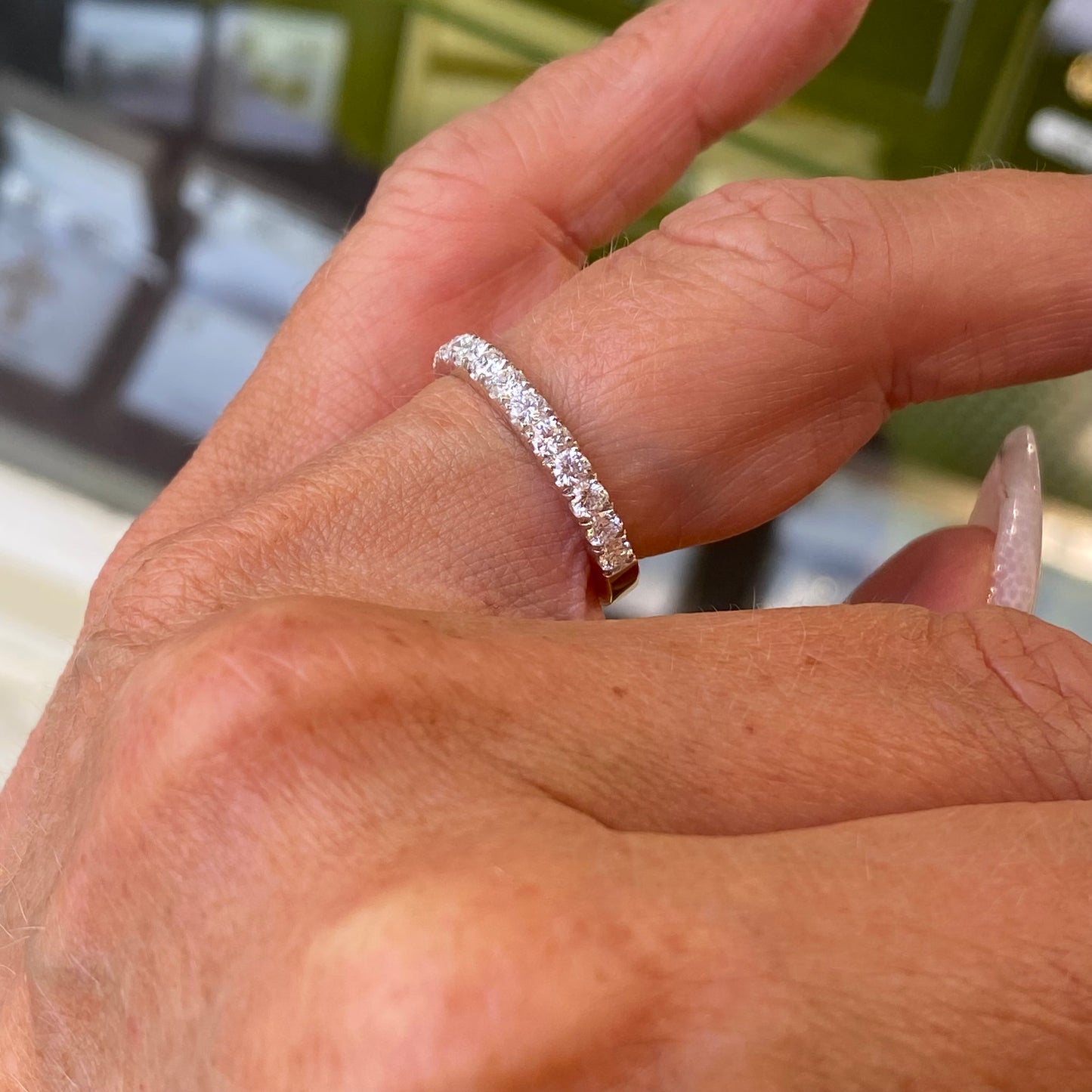 18ct Gold Diamond Eternity Ring | 0.65ct - John Ross Jewellers