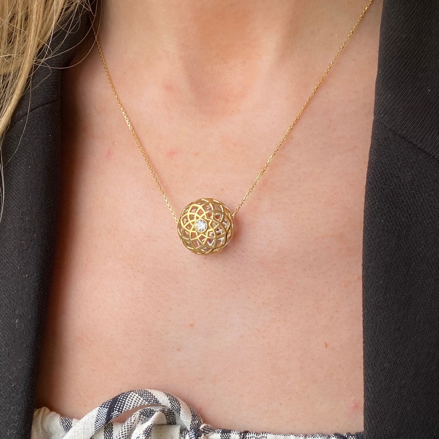 Sunshine CZ Marigold Necklace - John Ross Jewellers