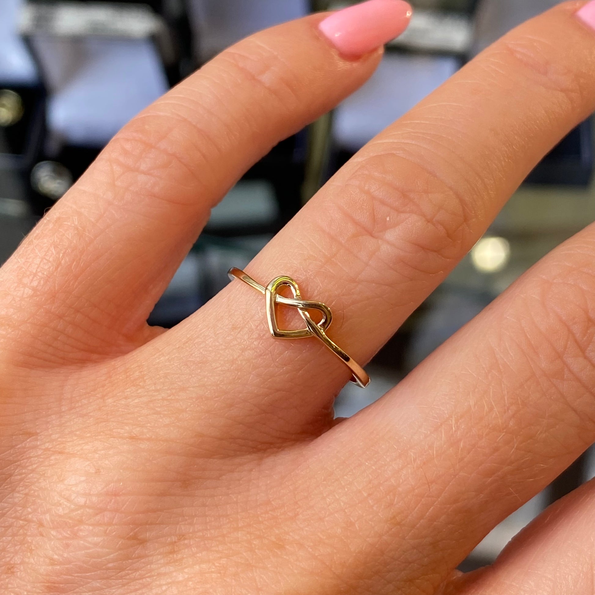 9ct Gold Love Forever Ring - John Ross Jewellers