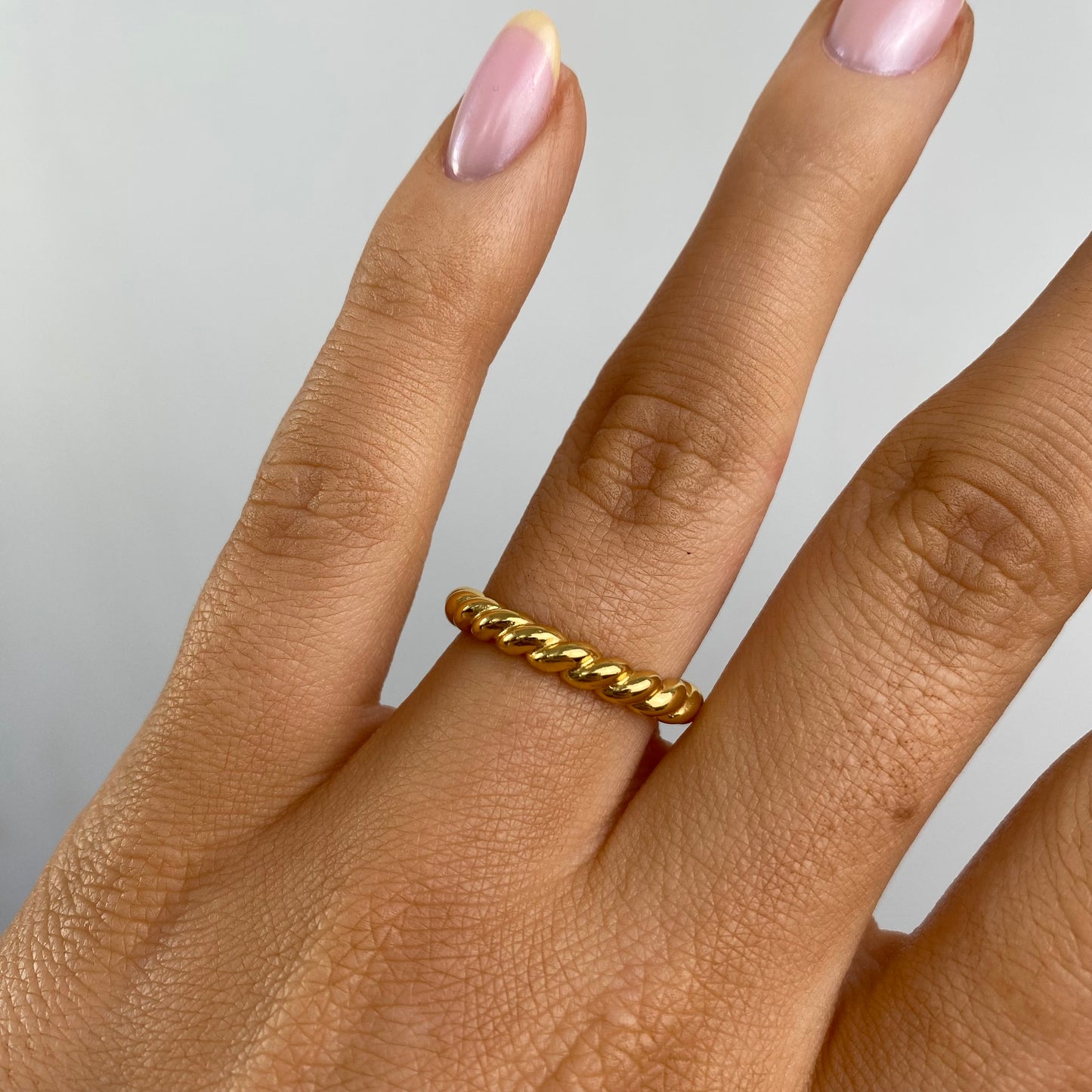 Sunshine Open Ring - Braid - John Ross Jewellers