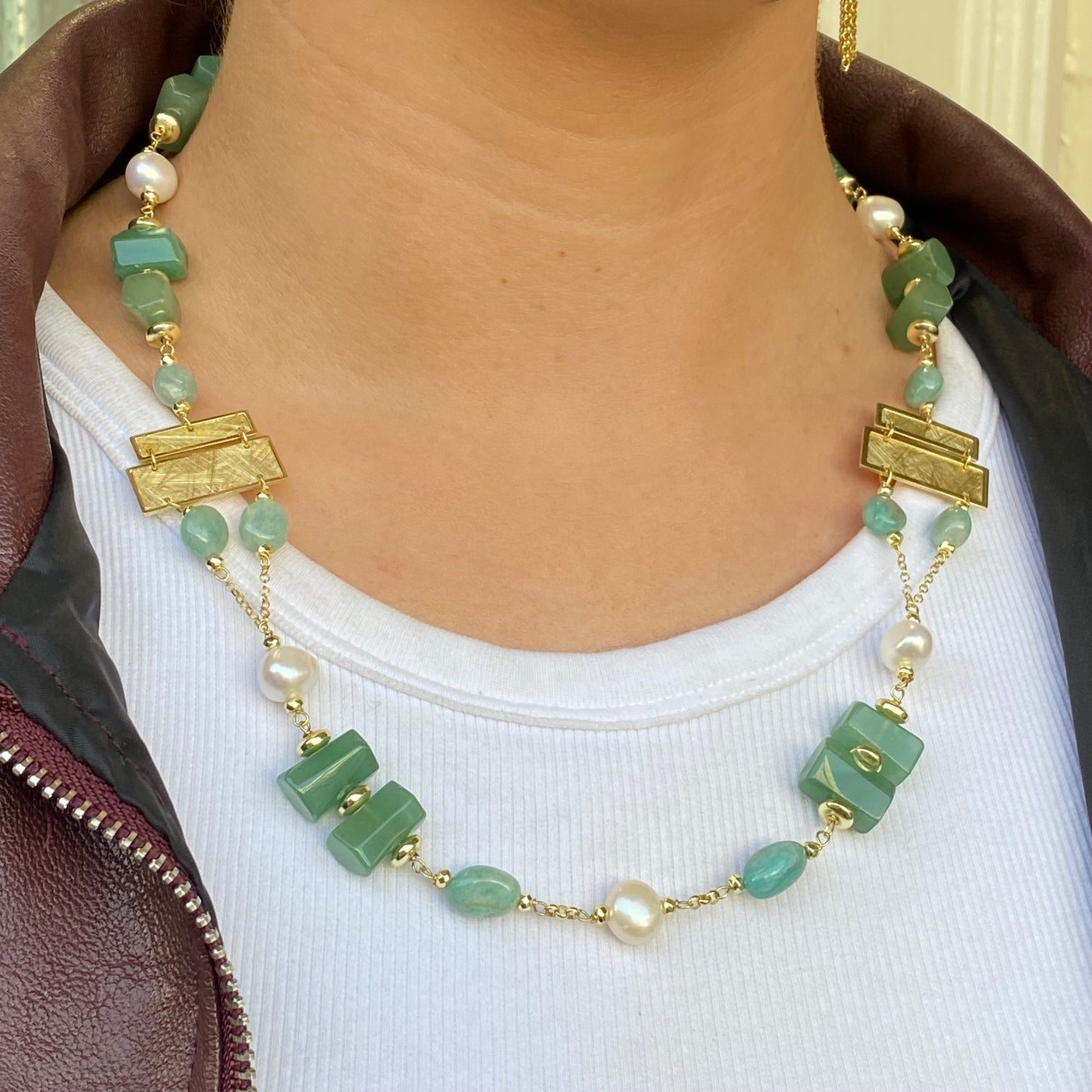 Baroque Necklace | Istro | Jade