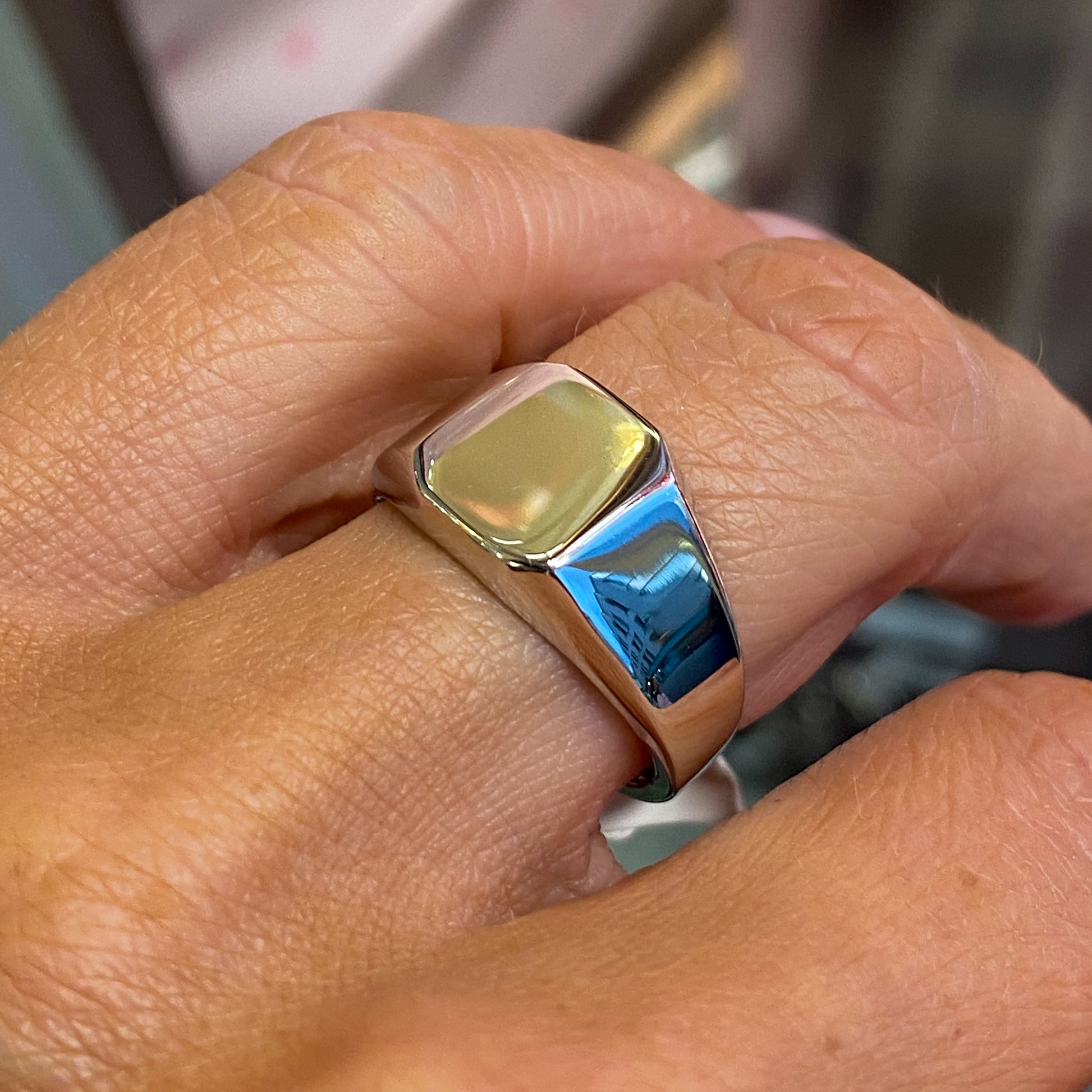 Silver Signet Ring - John Ross Jewellers