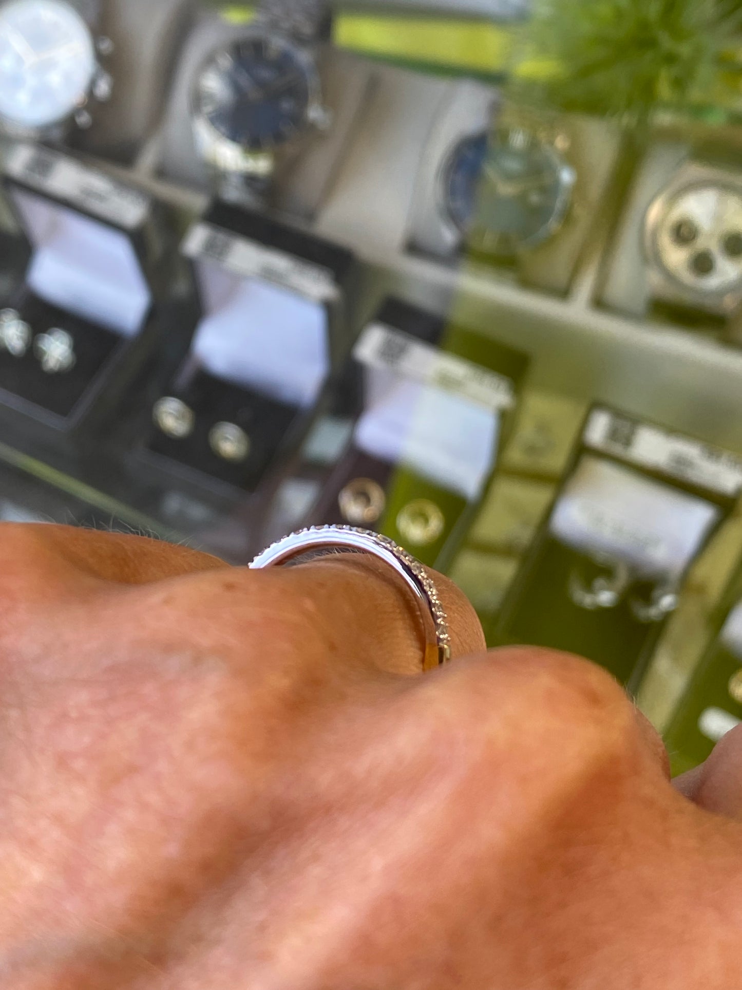 18ct Gold Diamond Eternity Ring 0.33ct - John Ross Jewellers