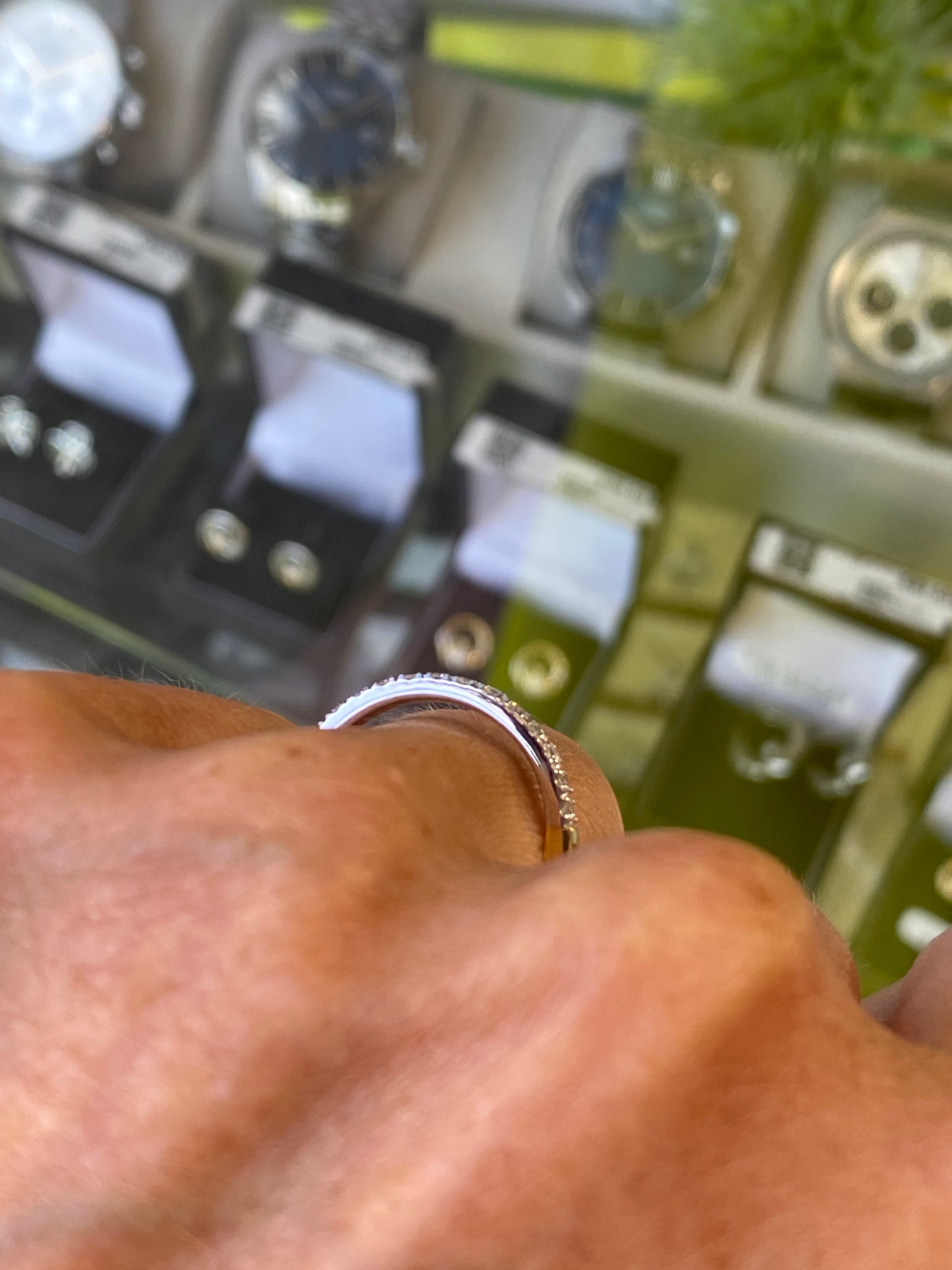 18ct Gold Diamond Eternity Ring 0.33ct - John Ross Jewellers