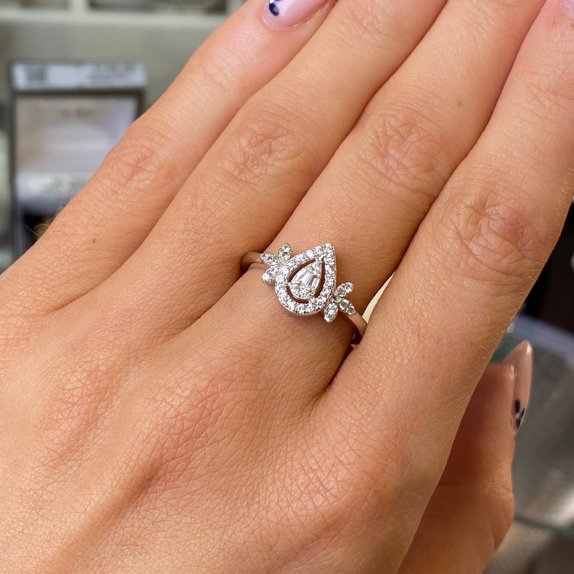 Silver Alora Ring - John Ross Jewellers