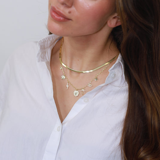 Sunshine Funky Charm Necklace - John Ross Jewellers