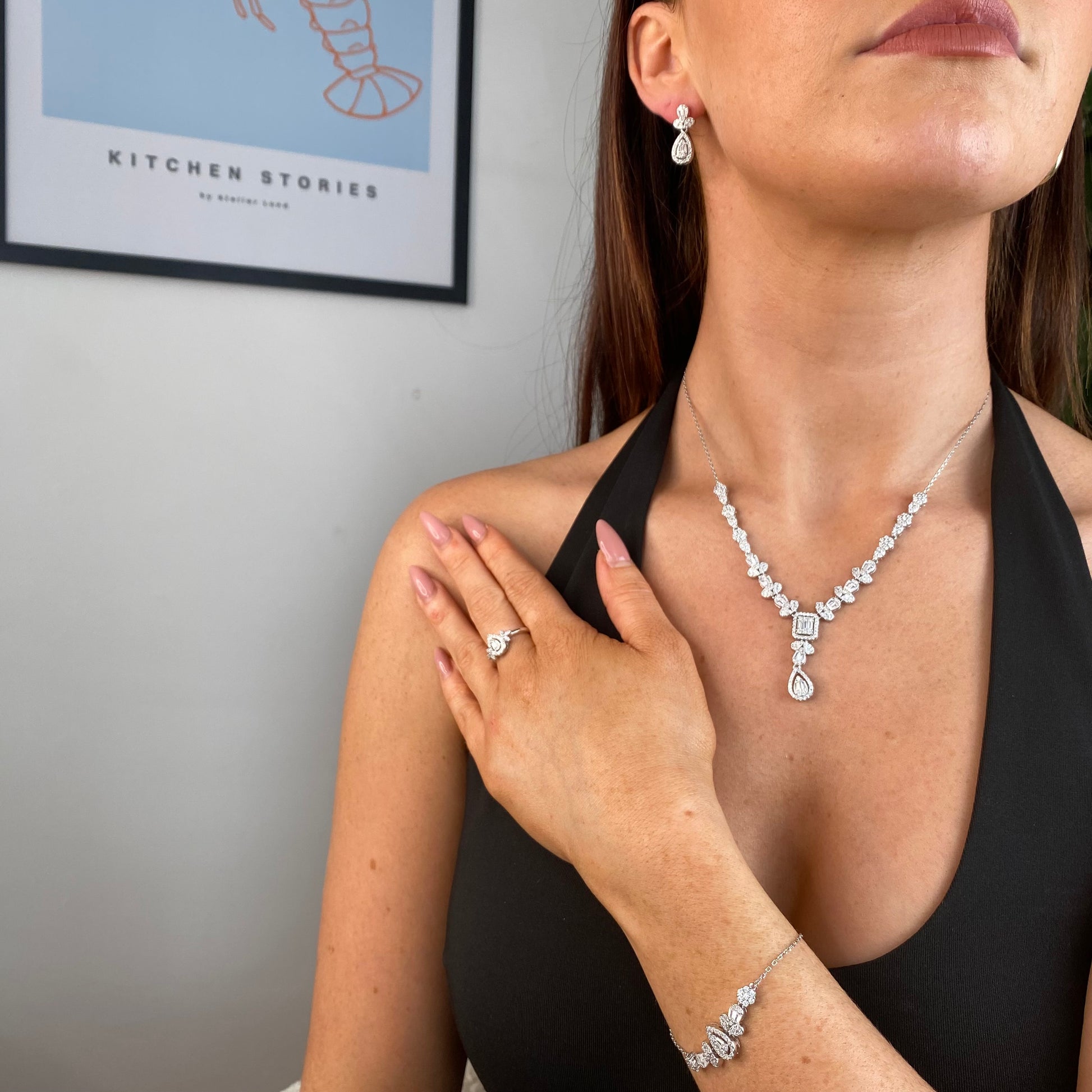 Silver Alora Ring - John Ross Jewellers