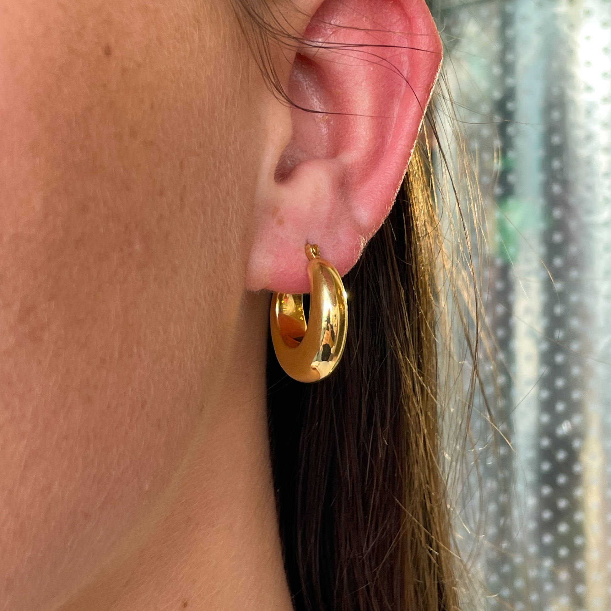 Sunshine Bold Creole Hoop Earrings - John Ross Jewellers