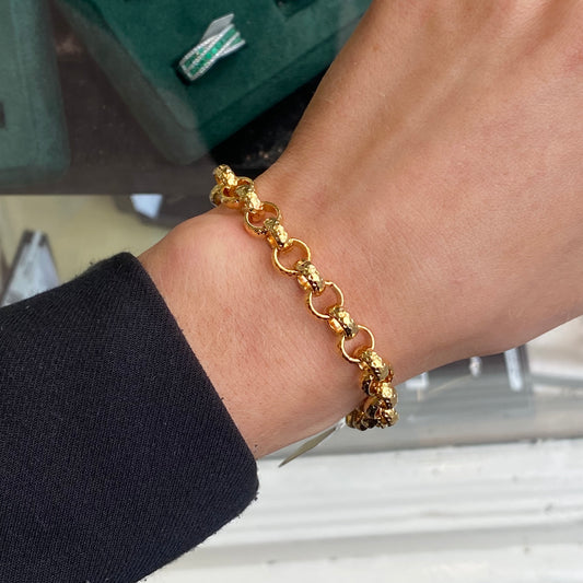 REBECCA MyWorld Charm Bracelet - Gold | 20.5cm