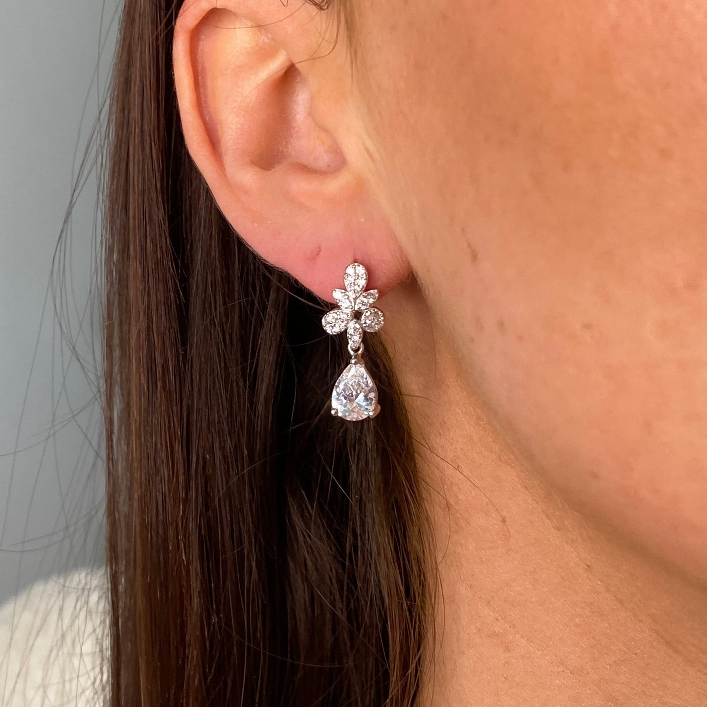 Silver Vesta Drop Earrings - John Ross Jewellers