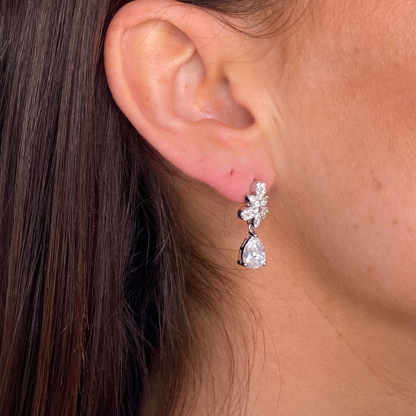 Silver Vesta Drop Earrings - John Ross Jewellers