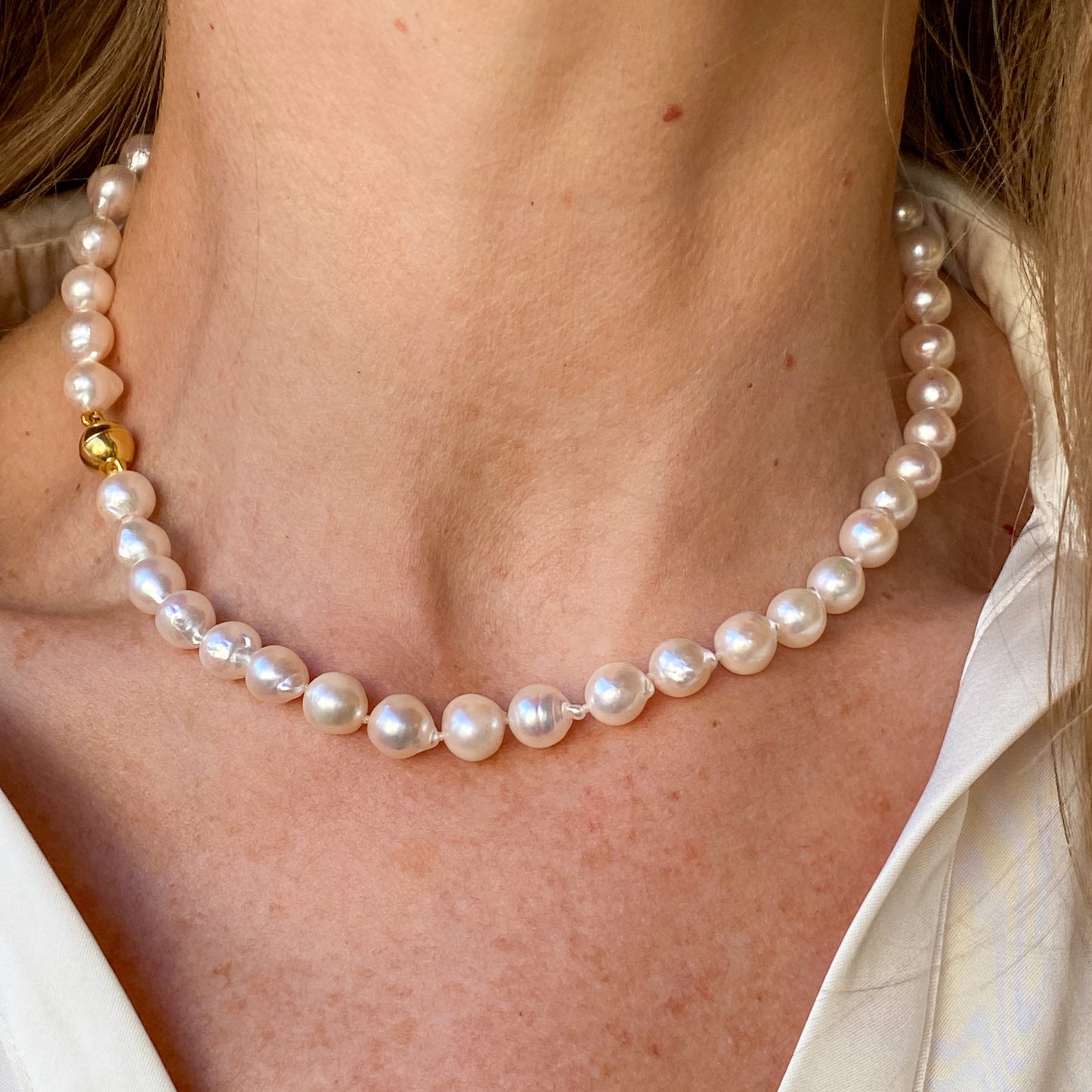Akoya Cultured Pearl Necklace 8-8.5mm - John Ross Jewellers