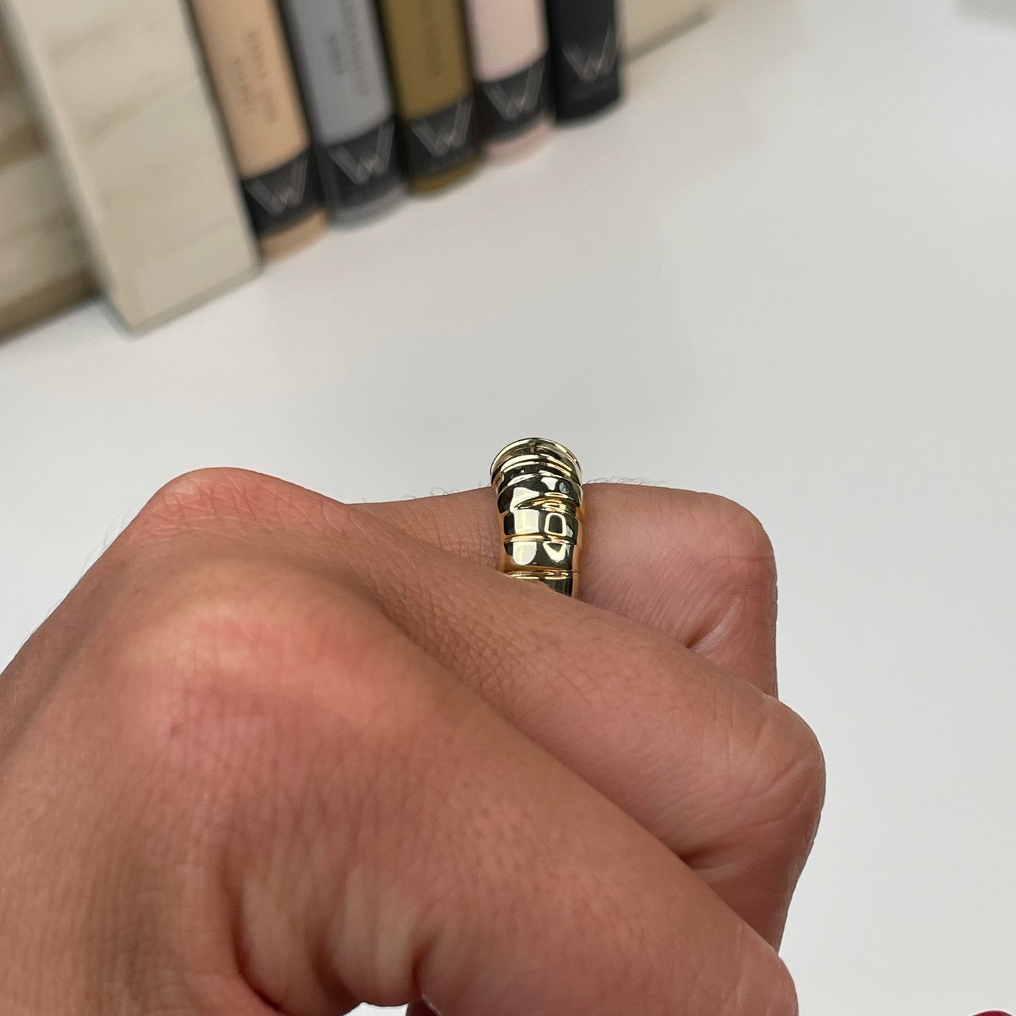 Sunshine Gadroon Ring - John Ross Jewellers