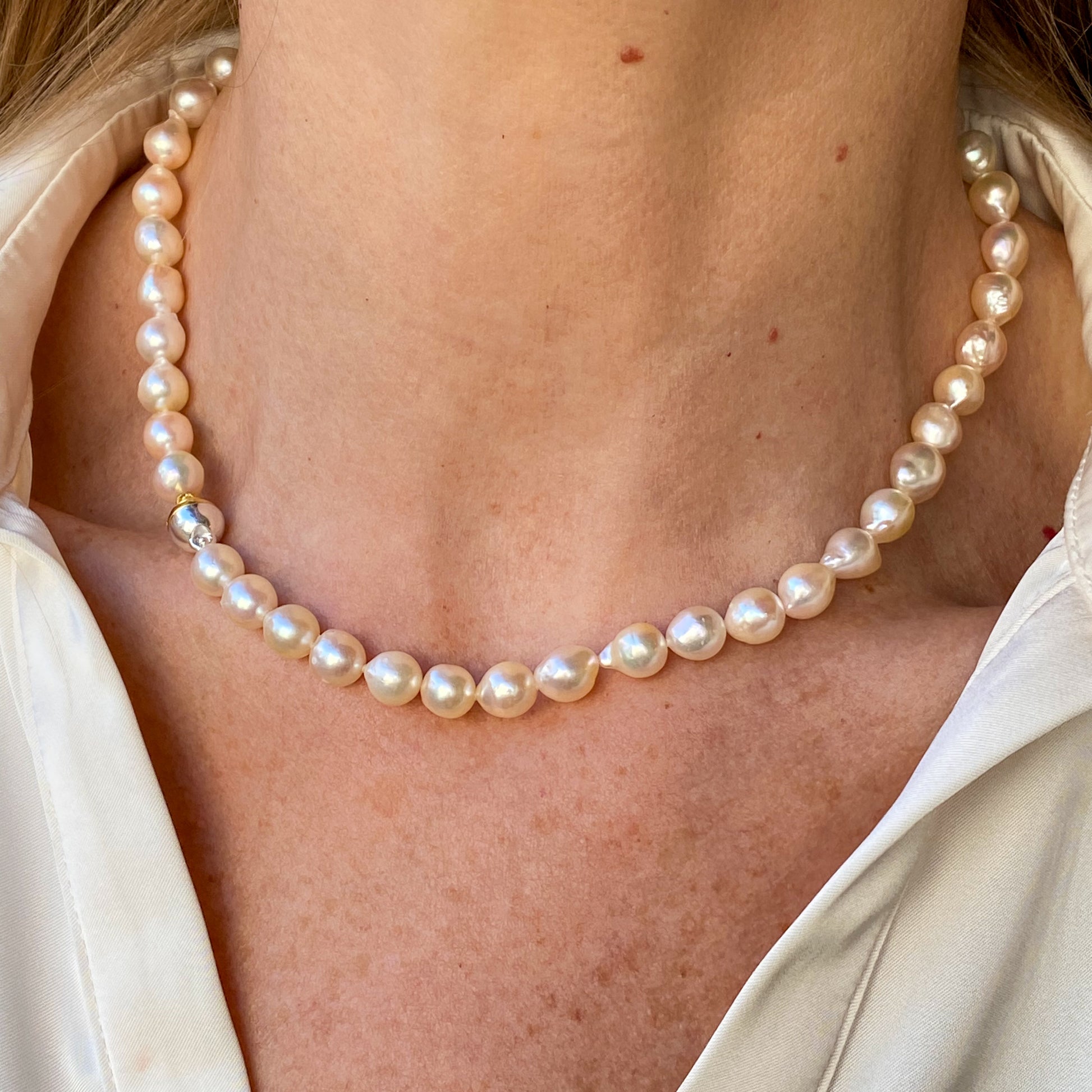 Akoya Cultured Pearl Necklace | 7.5mm-8mm - John Ross Jewellers