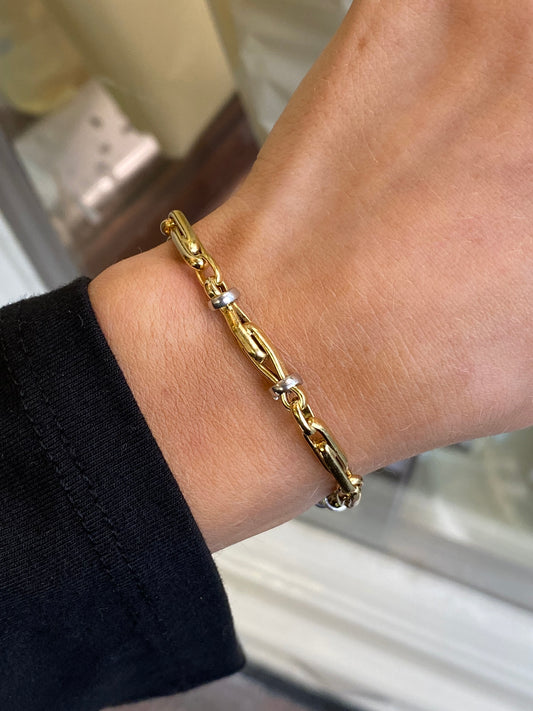 Sunshine Two Tone Bracelet | 21cm