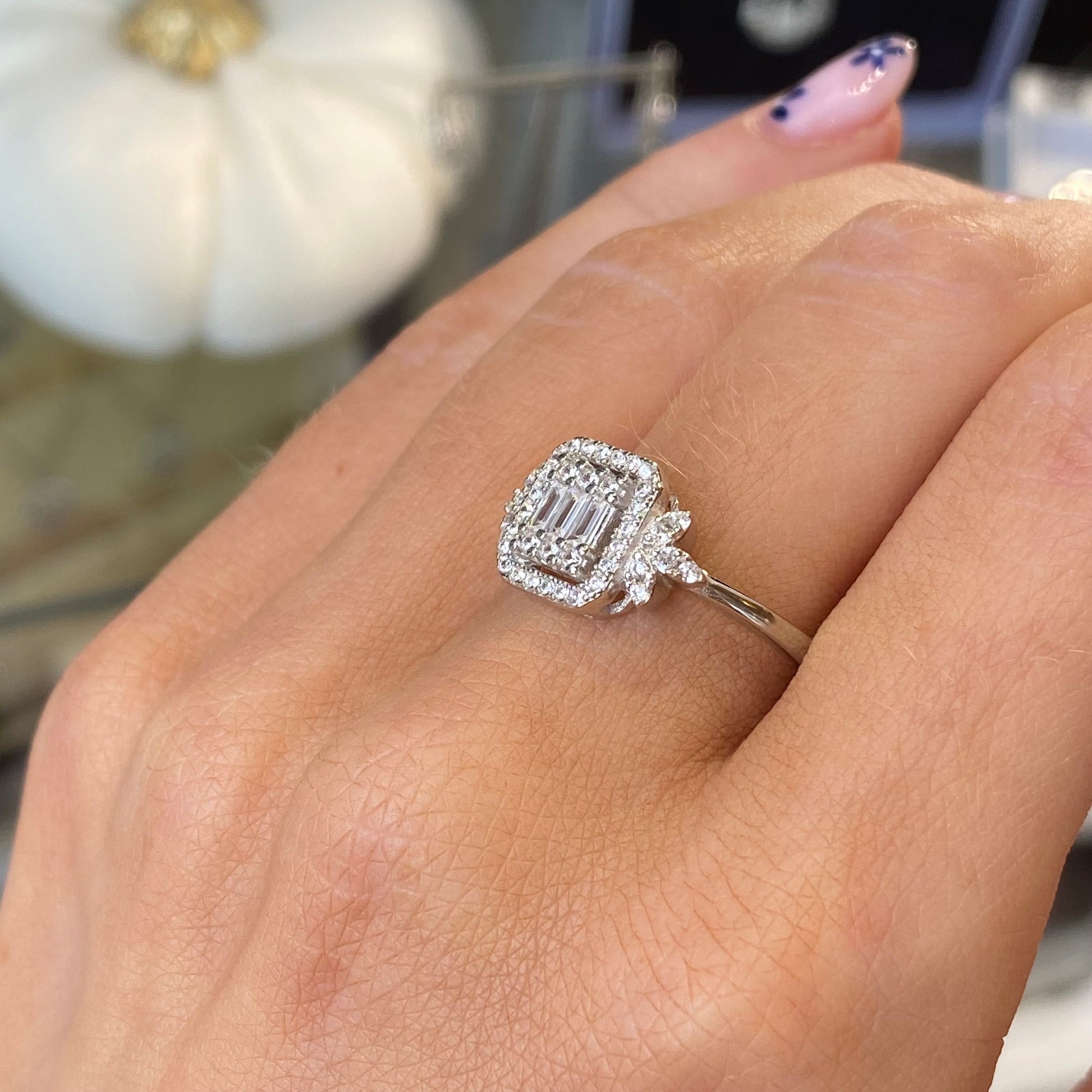 Silver Selene Ring - John Ross Jewellers