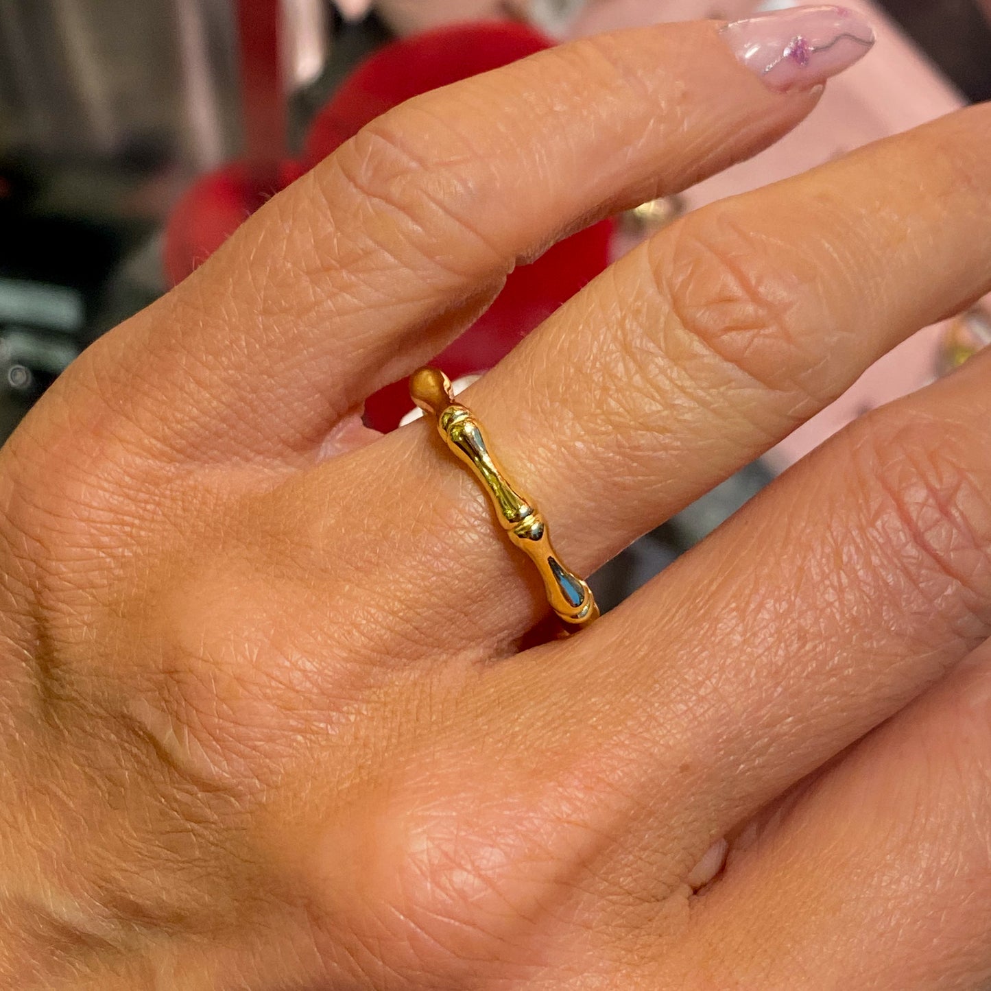 Sunshine Bamboo Ring - John Ross Jewellers