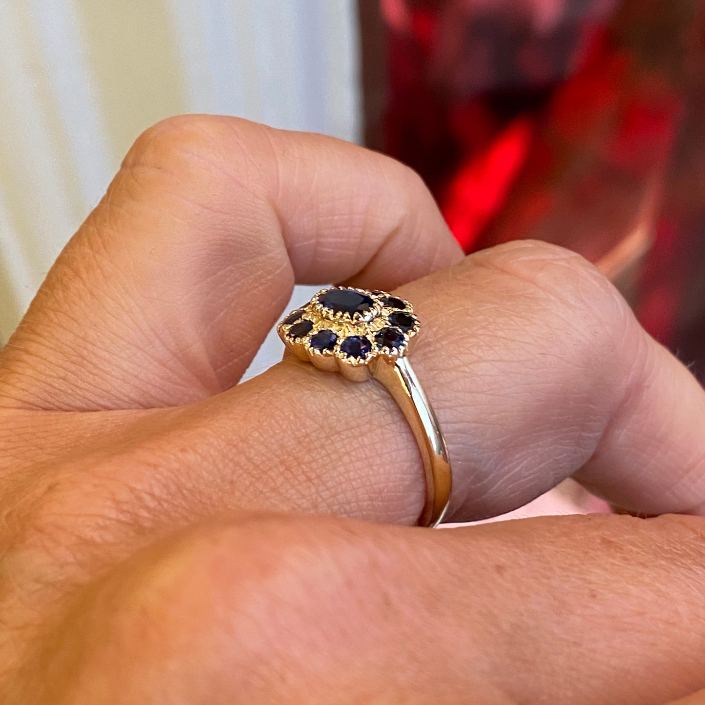 9ct Gold Sapphire Ring - John Ross Jewellers