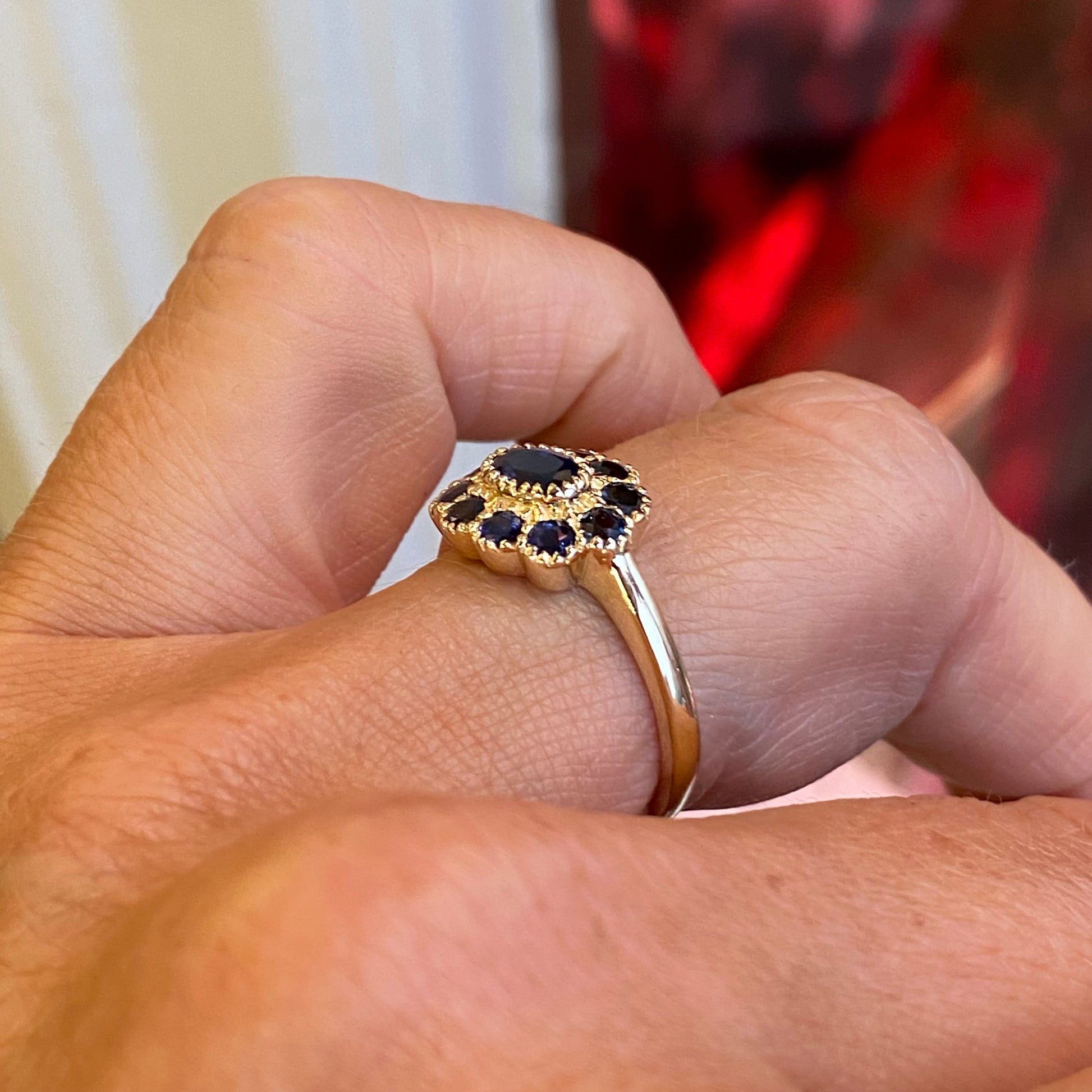 9ct Gold Sapphire Ring - John Ross Jewellers