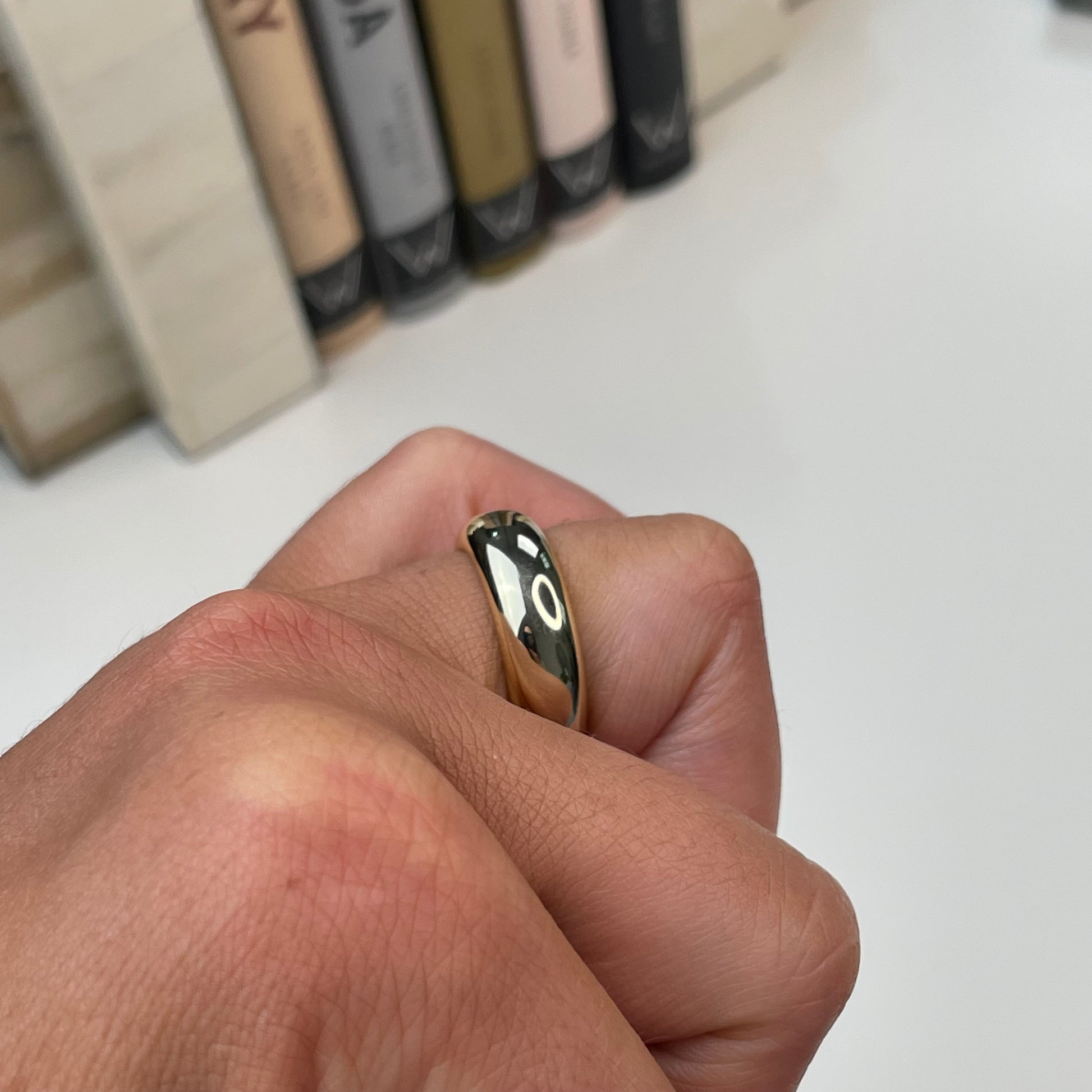 Sunshine Chunky Domed Ring - John Ross Jewellers