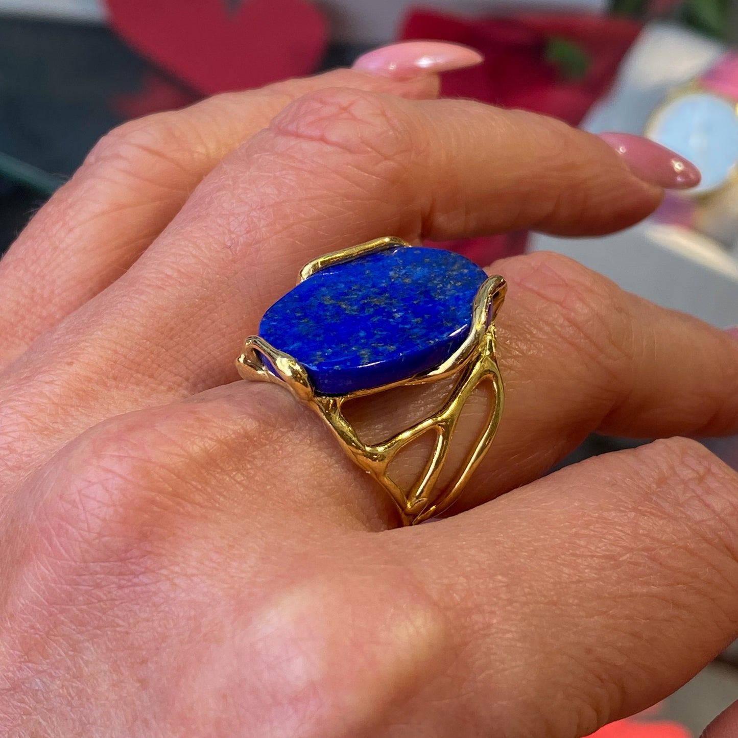 Lapis Lazuli Ring | Oval - John Ross Jewellers