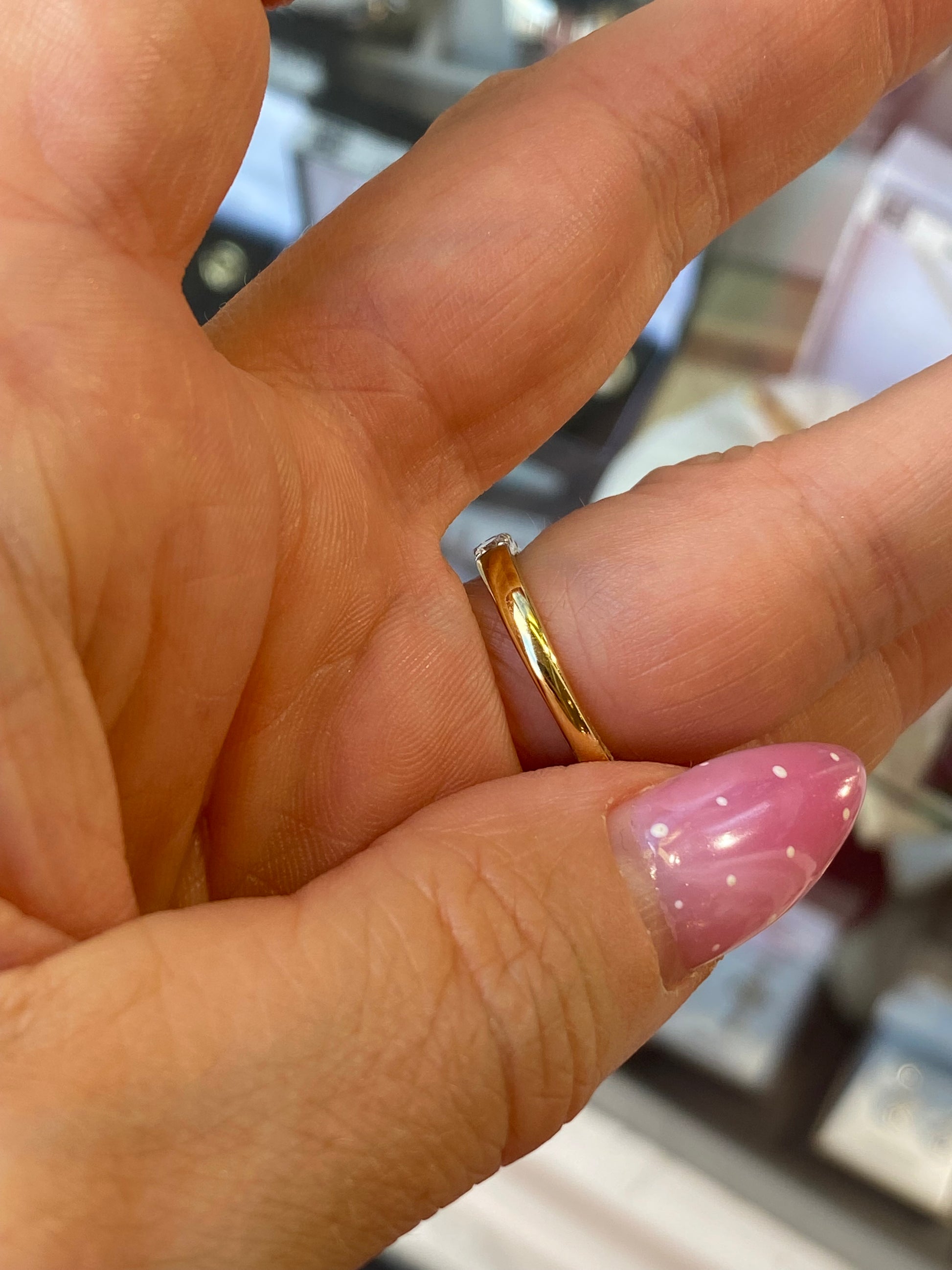 18ct Gold Eternity Ring | Lab Grown 0.81ct - John Ross Jewellers