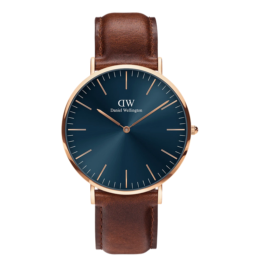 Daniel Wellington Classic St Mawes Artic | 40mm - John Ross Jewellers