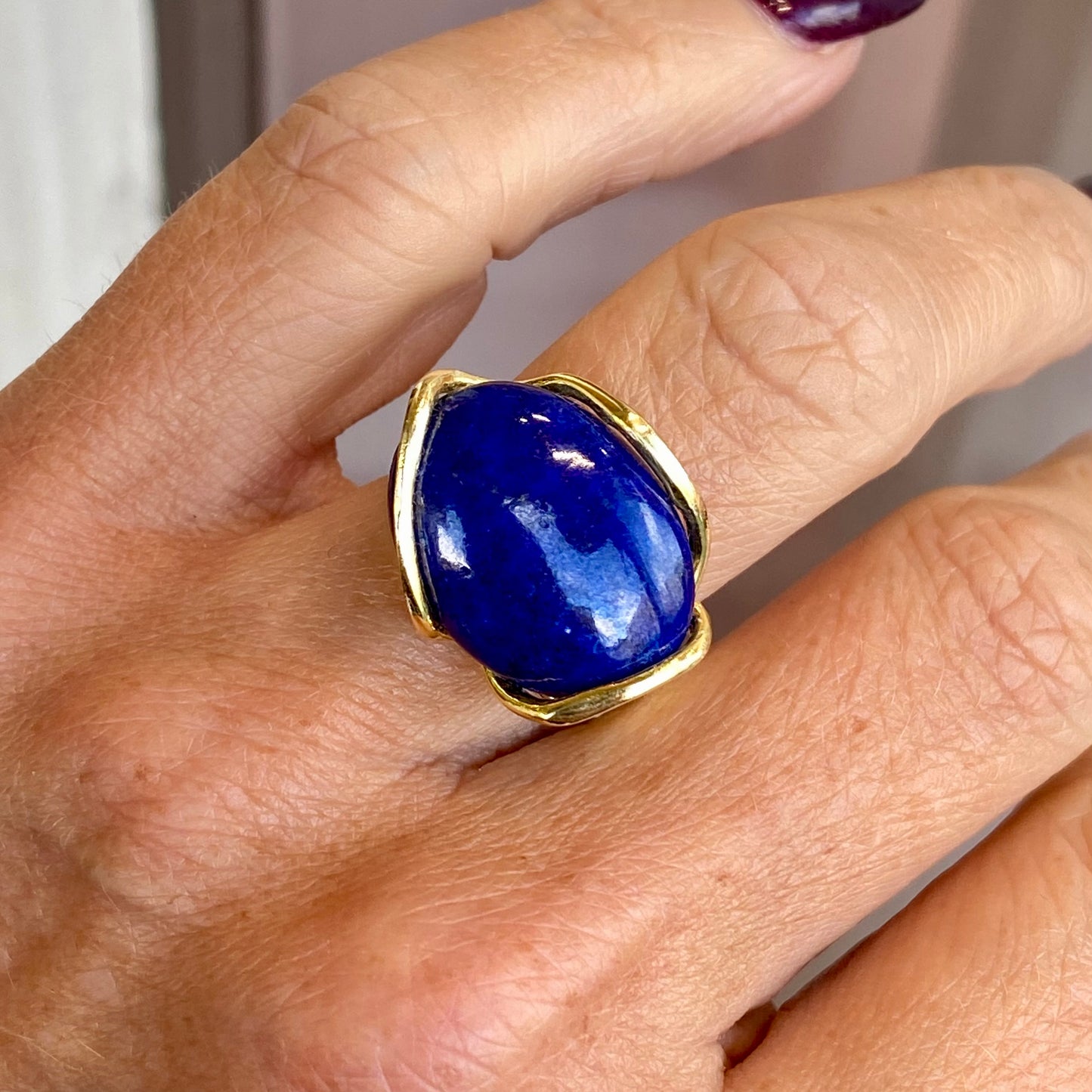 Lapis Lazuli Ring | Oval - John Ross Jewellers