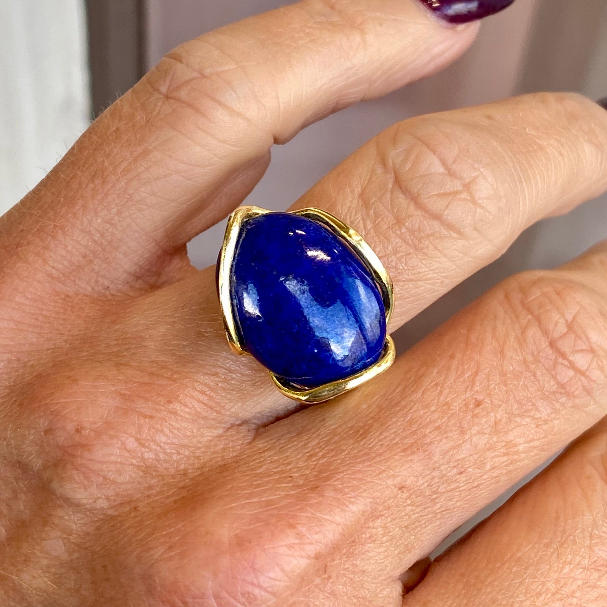 Lapis Lazuli Ring | Oval - John Ross Jewellers