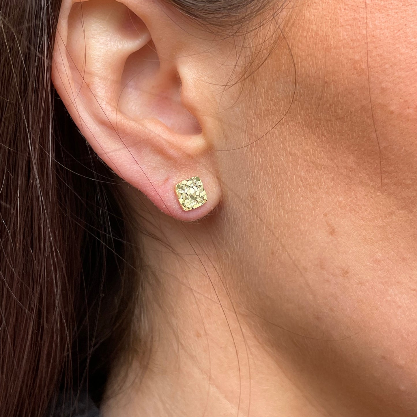 Sunshine Textured Stud Earrings - John Ross Jewellers