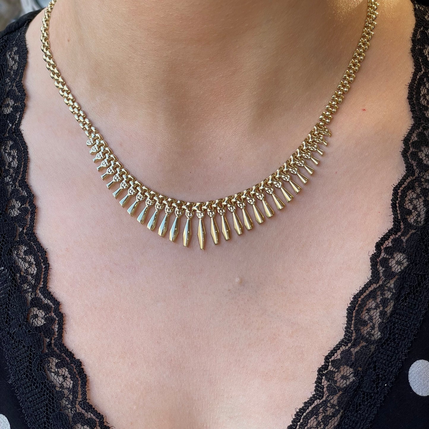 9ct Gold Cleopatra Necklace - John Ross Jewellers
