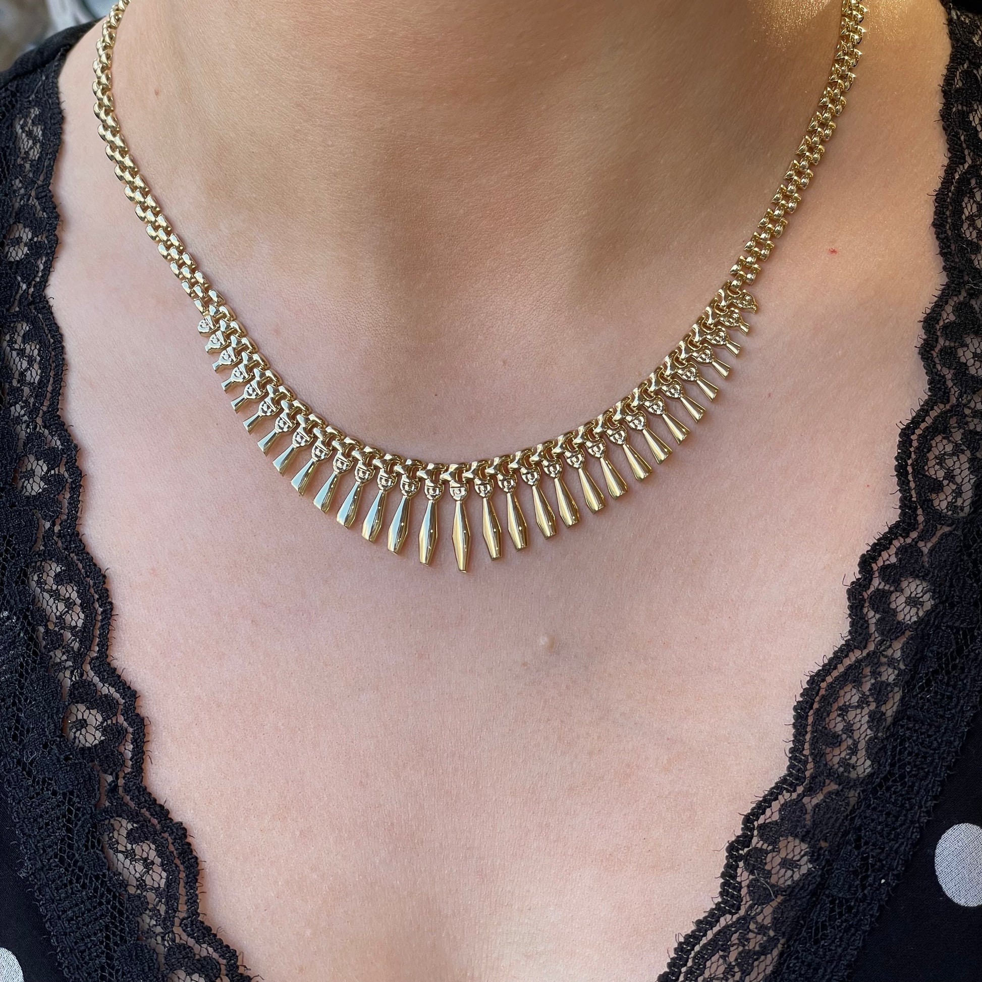 9ct Gold Cleopatra Necklace - John Ross Jewellers