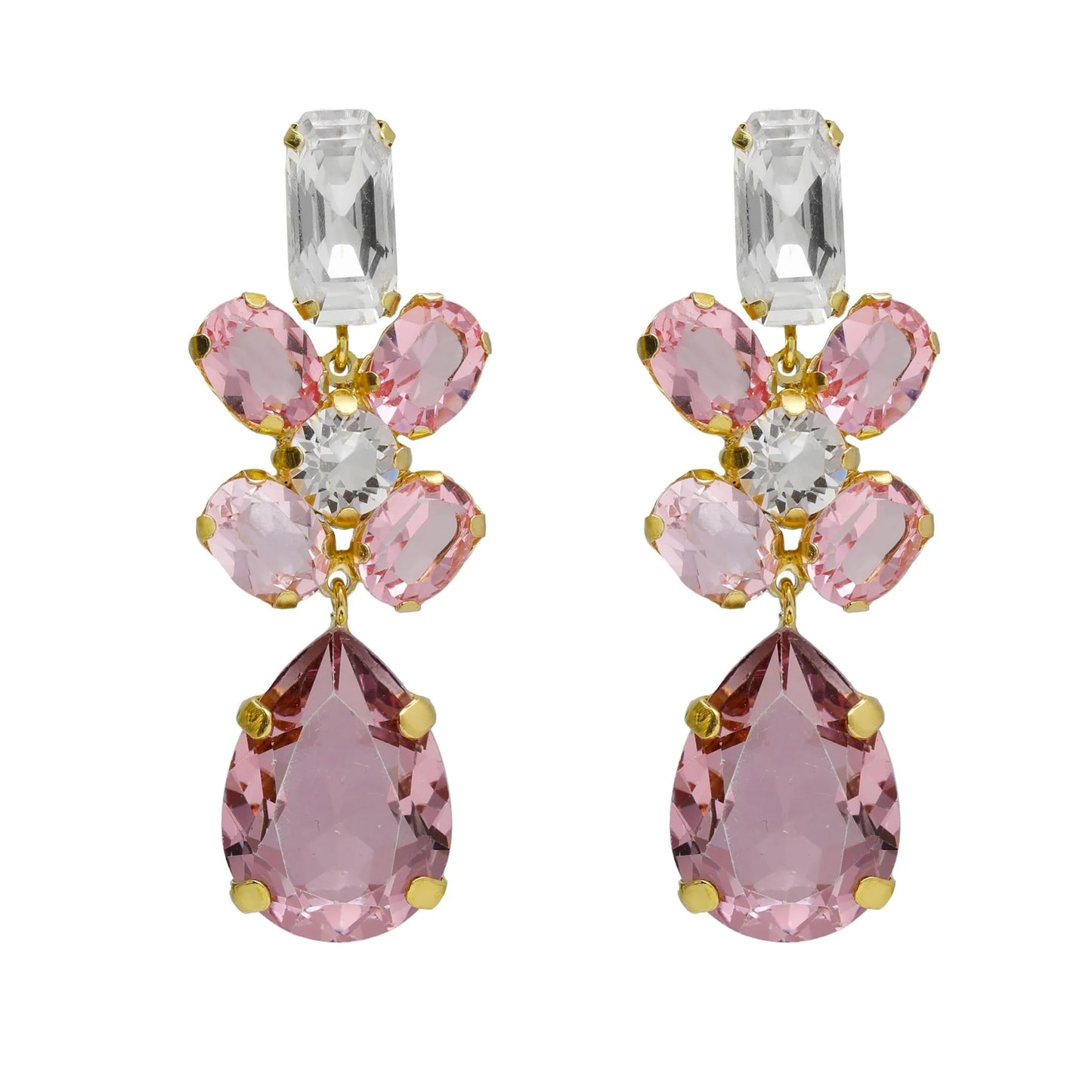 Victoria Cruz Glory Drop Earrings