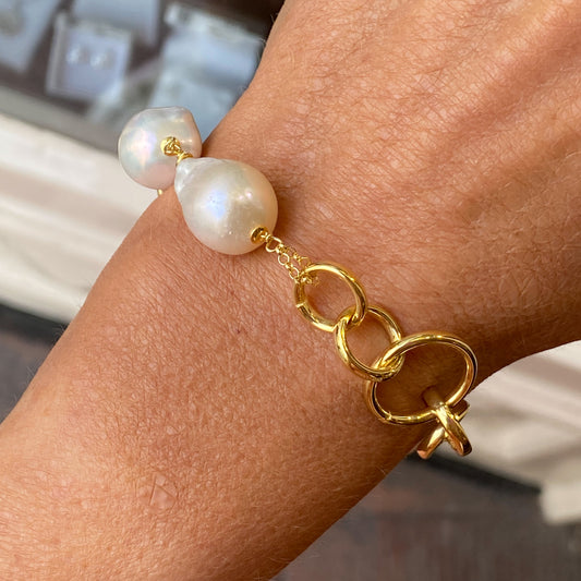 Baroque Pearl Bracelet | Idra - John Ross Jewellers