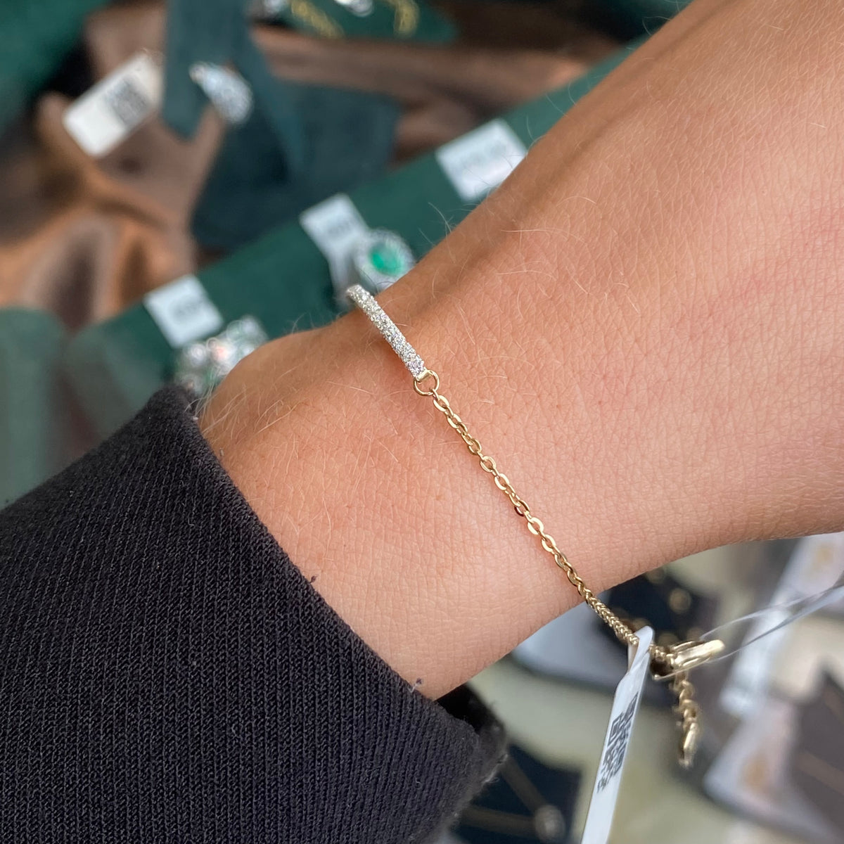 REBECCA Diamond Dust Dainty Bracelet
